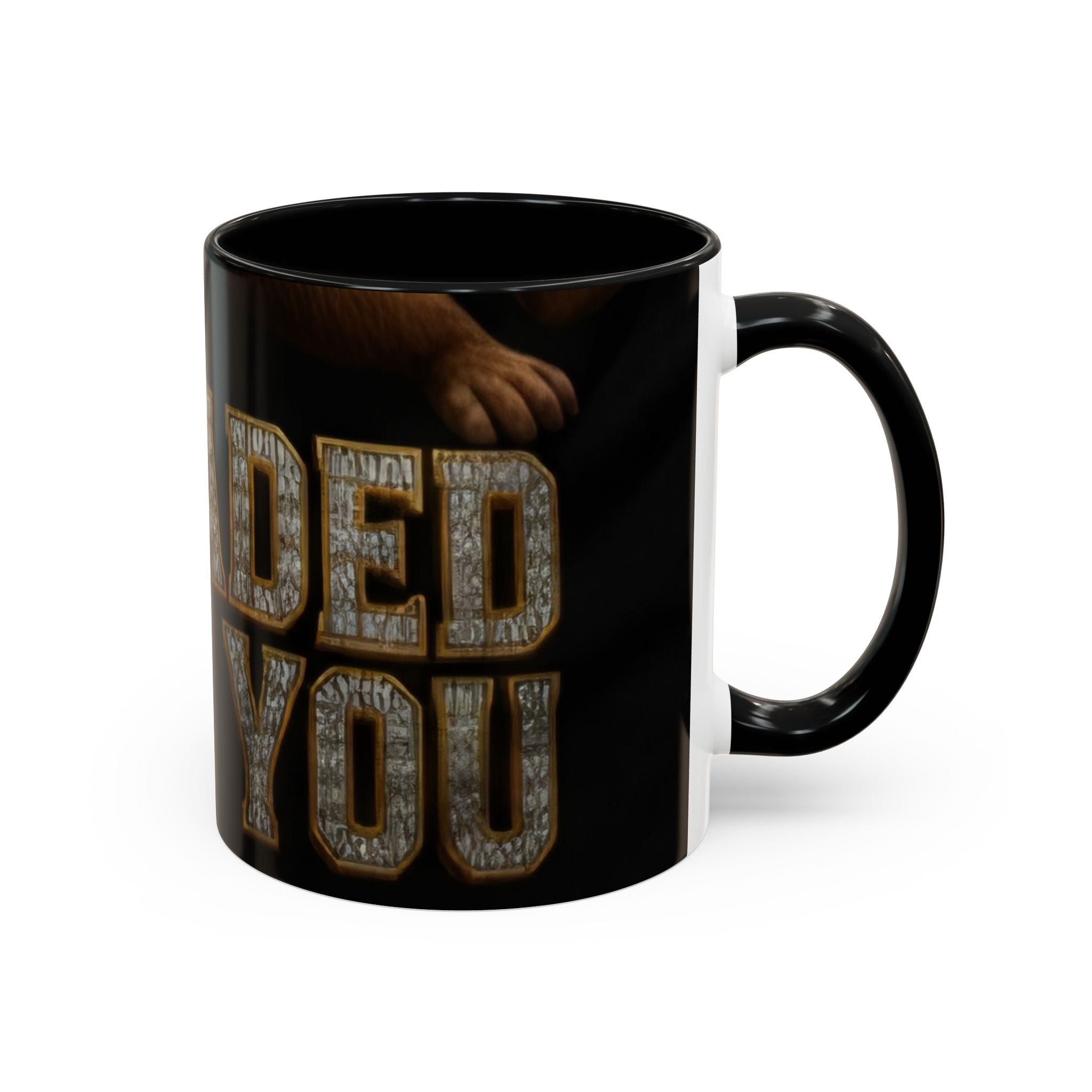 Accent Coffee Mug - 'I Graduated From You' Sparkle Lettering Graduation Gift