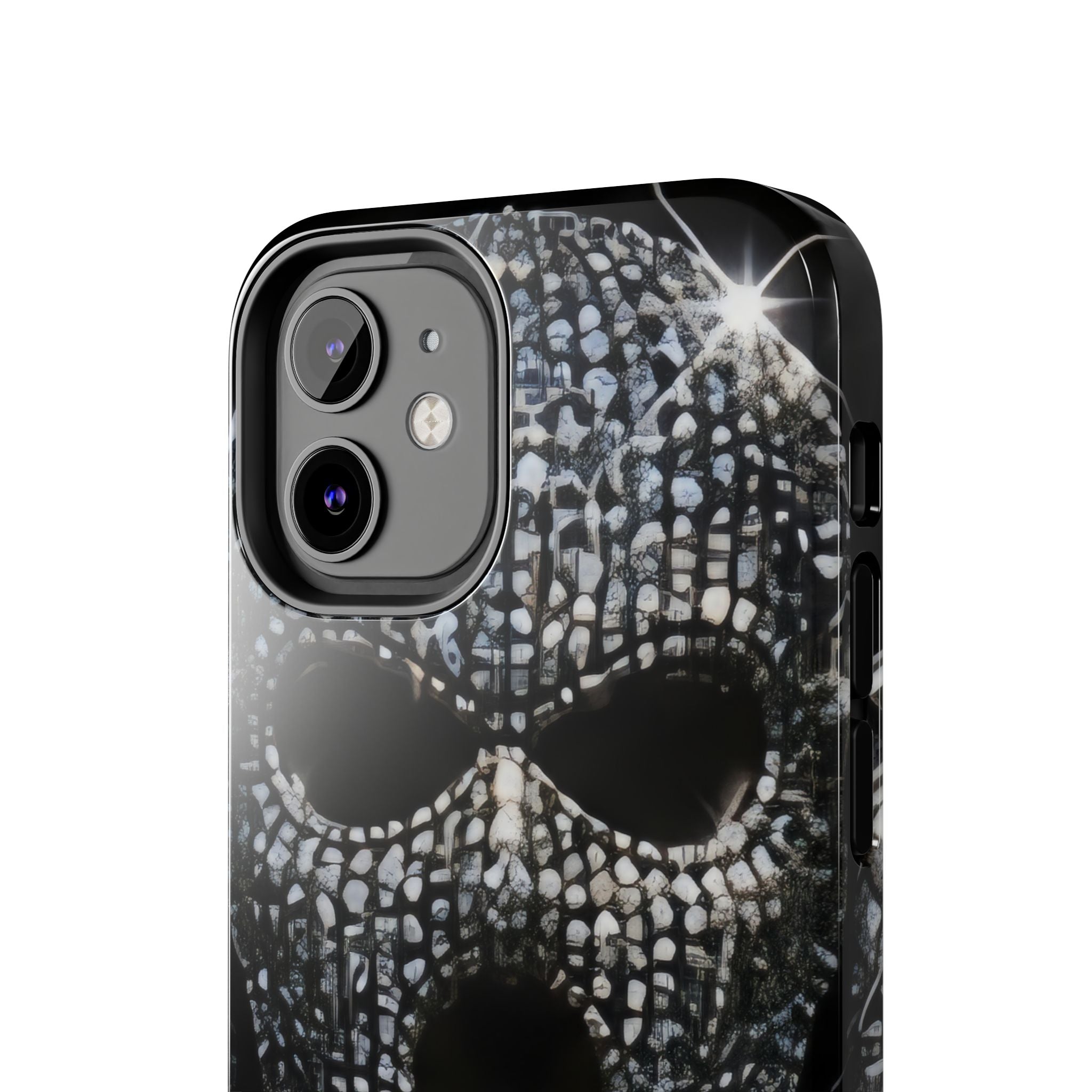 Skull Rhinestone Tough Phone Case — "Outlaw" Ultimate Attitude - mrdgaf.shop