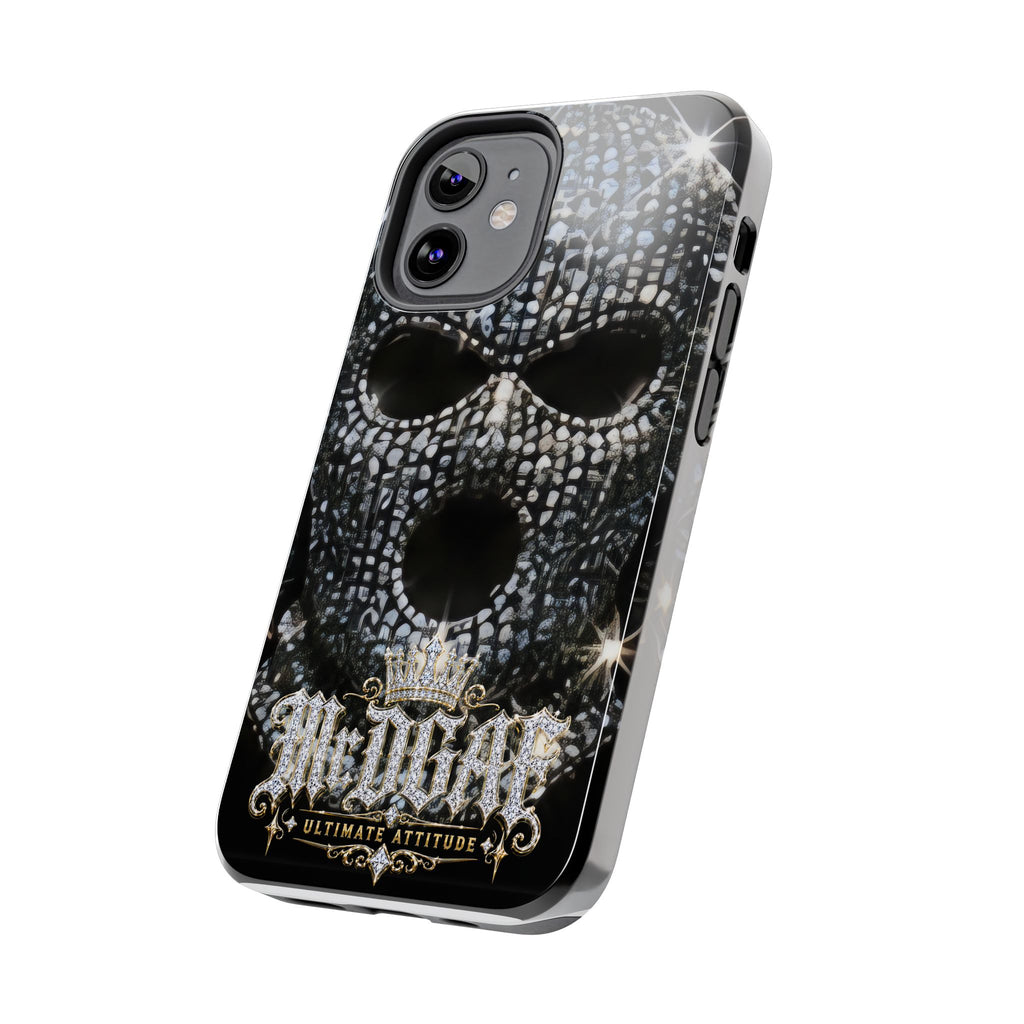 Skull Rhinestone Tough Phone Case — "Outlaw" Ultimate Attitude - mrdgaf.shop
