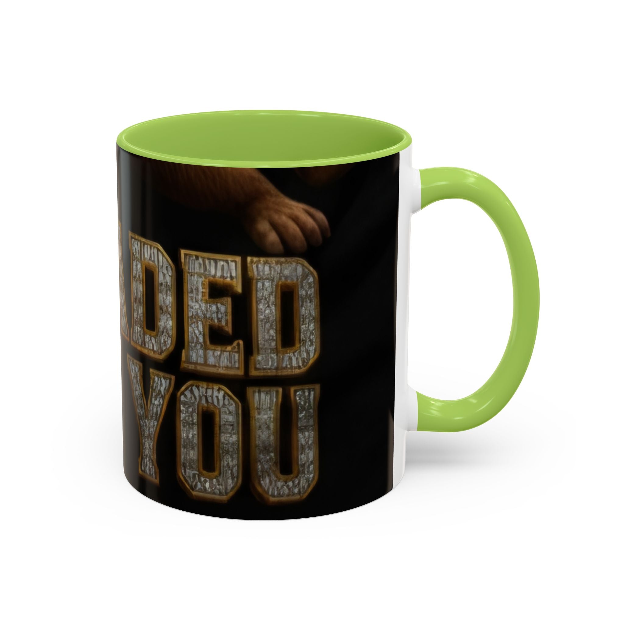 Accent Coffee Mug - 'I Graduated From You' Sparkle Lettering Graduation Gift