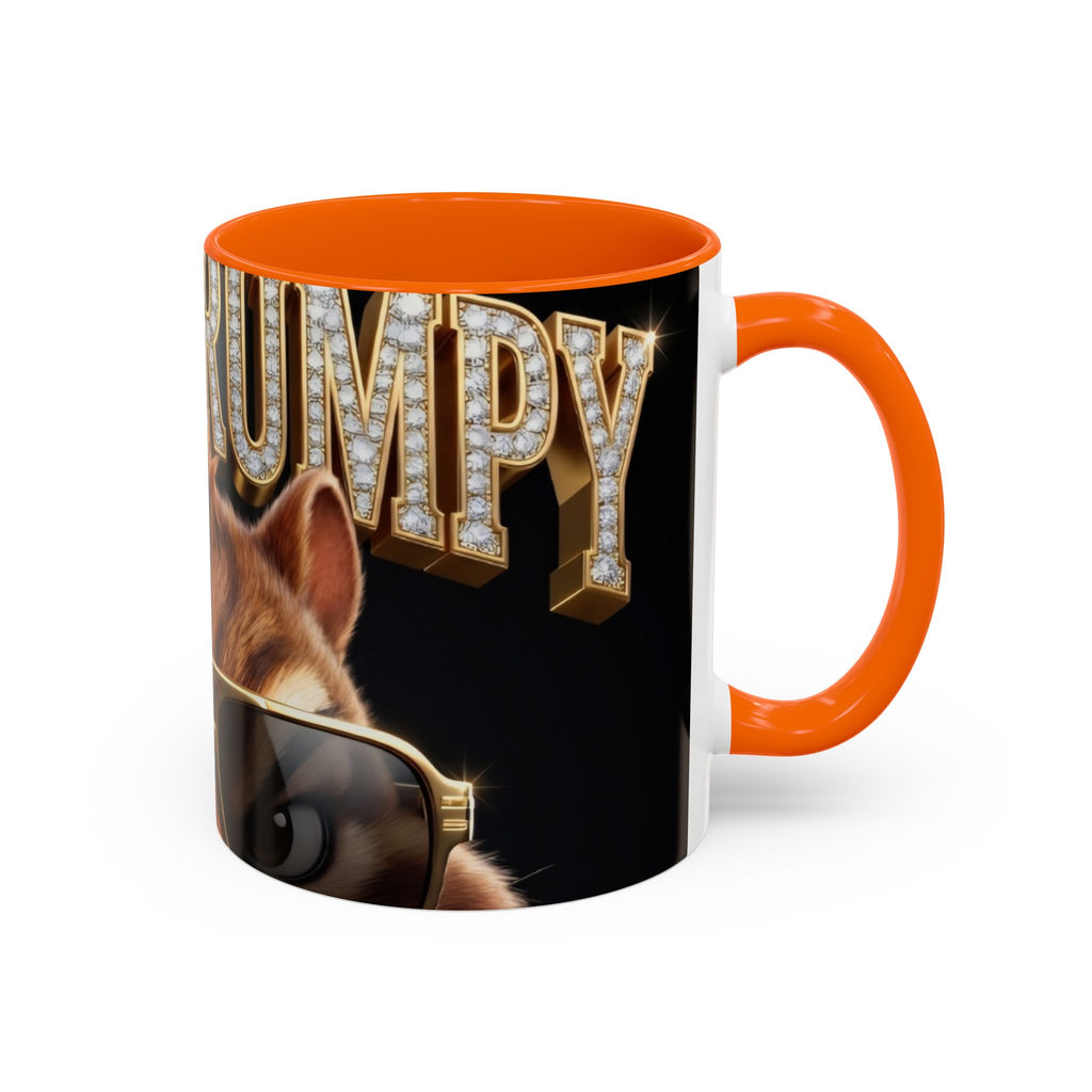 Coffee Mug – "Grumpy" Cool Sunglasses Squirrel Accent Mug (11/15oz)