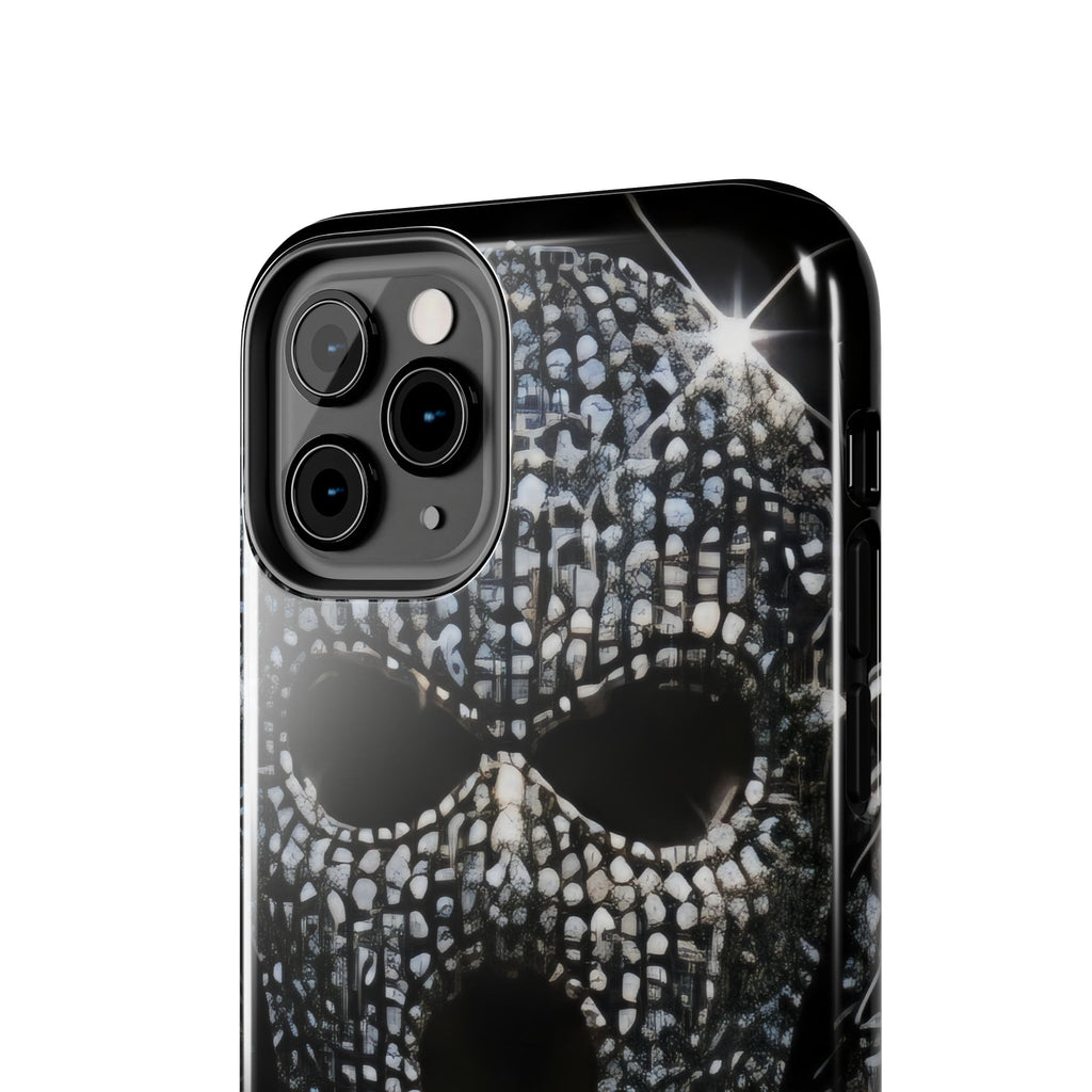 Skull Rhinestone Tough Phone Case — "Outlaw" Ultimate Attitude - mrdgaf.shop