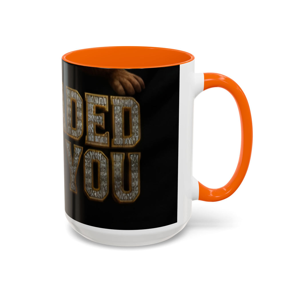 Accent Coffee Mug - 'I Graduated From You' Sparkle Lettering Graduation Gift
