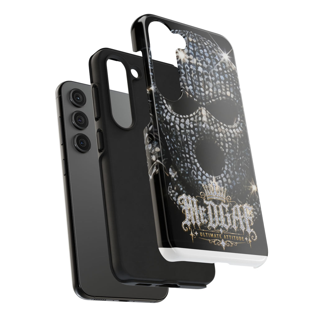 Skull Rhinestone Tough Phone Case — "Outlaw" Ultimate Attitude - mrdgaf.shop