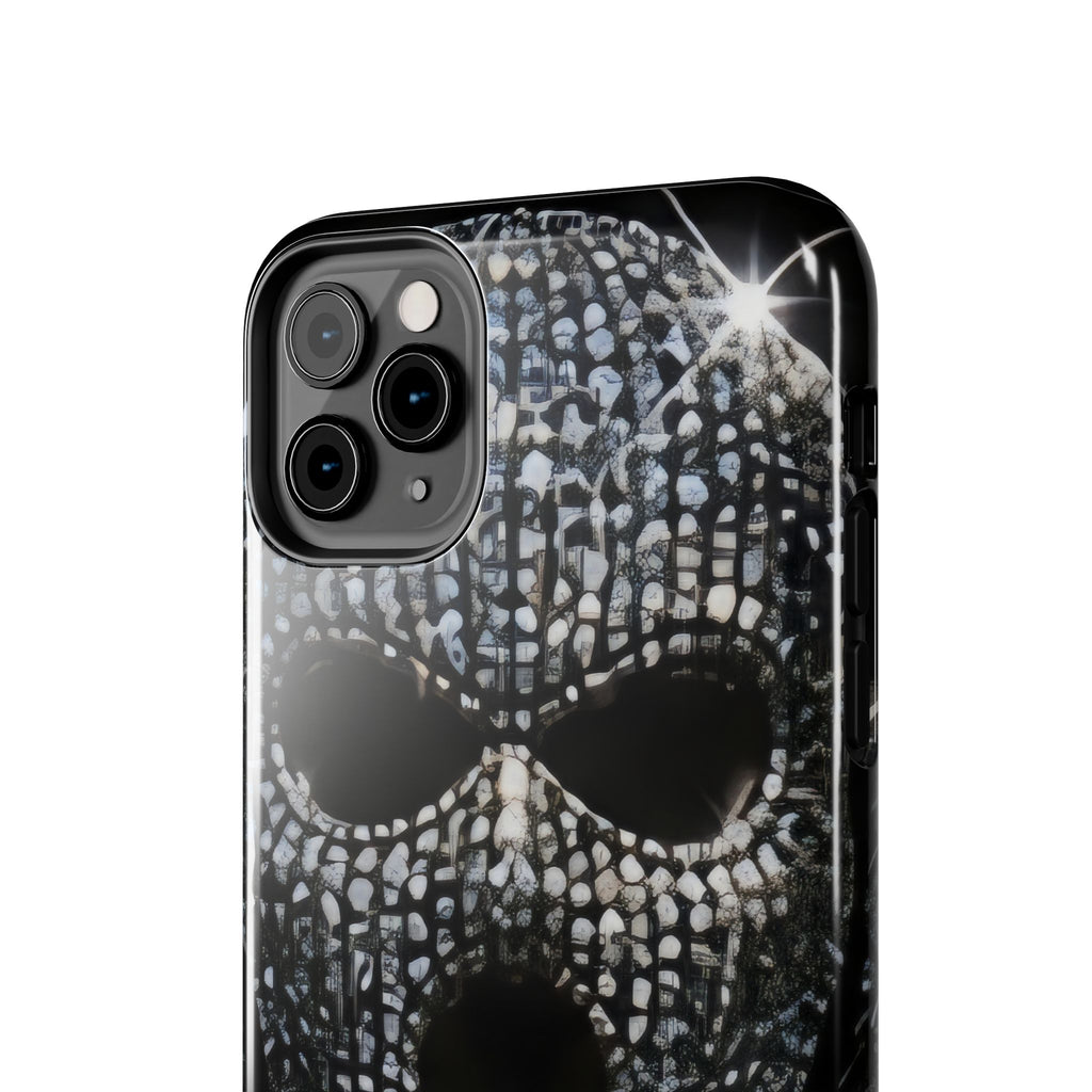 Skull Rhinestone Tough Phone Case — "Outlaw" Ultimate Attitude - mrdgaf.shop
