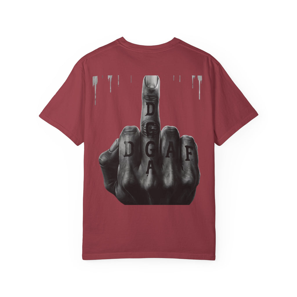 Mr DGAF Graphic T-Shirt — Edgy Middle Finger Streetwear Tee - mrdgaf.shop