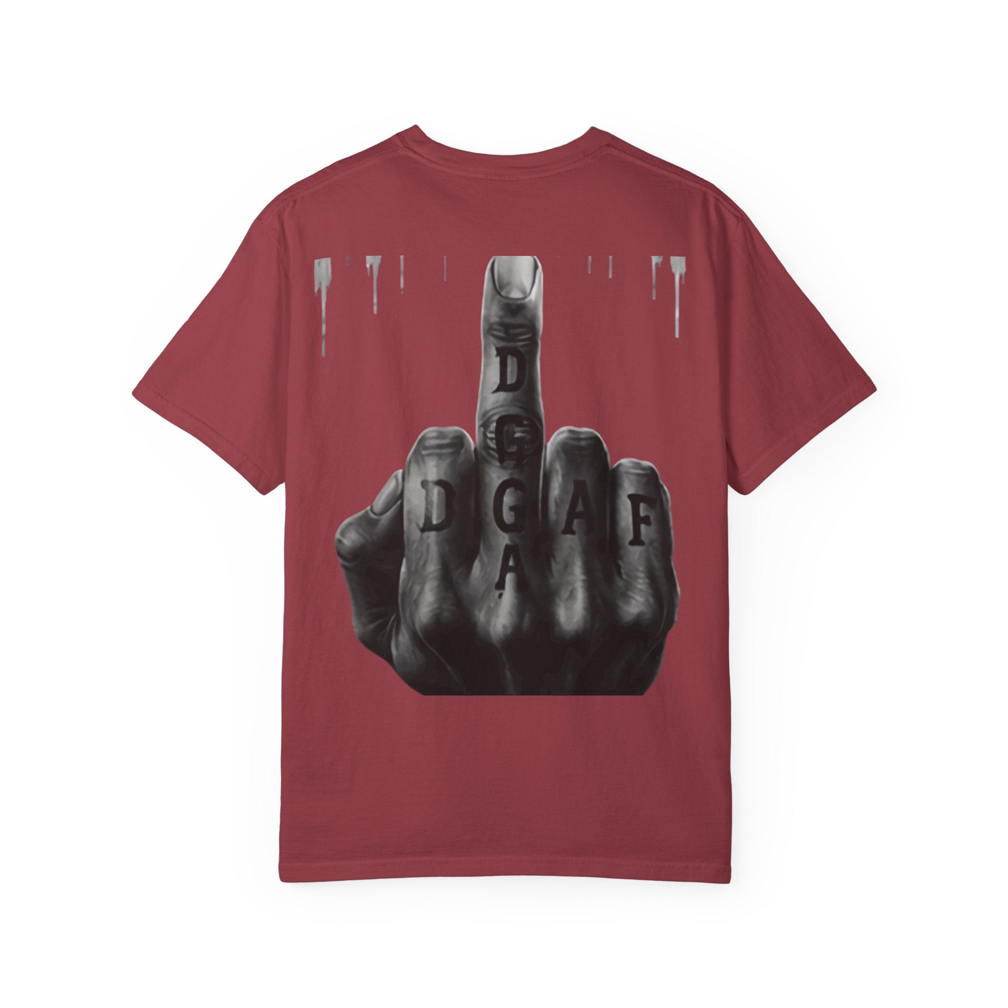 Mr DGAF Graphic T-Shirt — Edgy Middle Finger Streetwear Tee - mrdgaf.shop