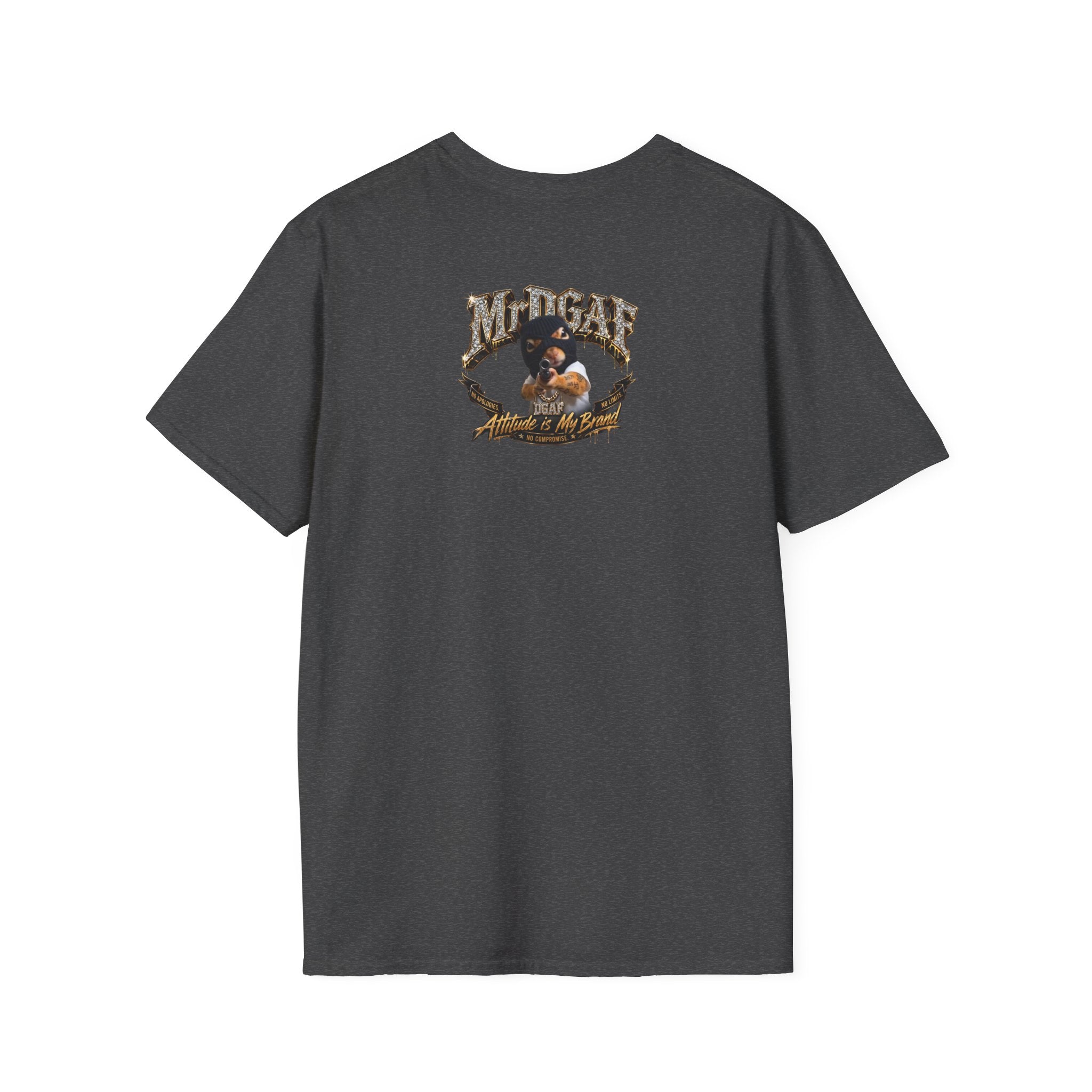 Keep Walking Asshole T-Shirt — Bold Retro Marquee Text Tee