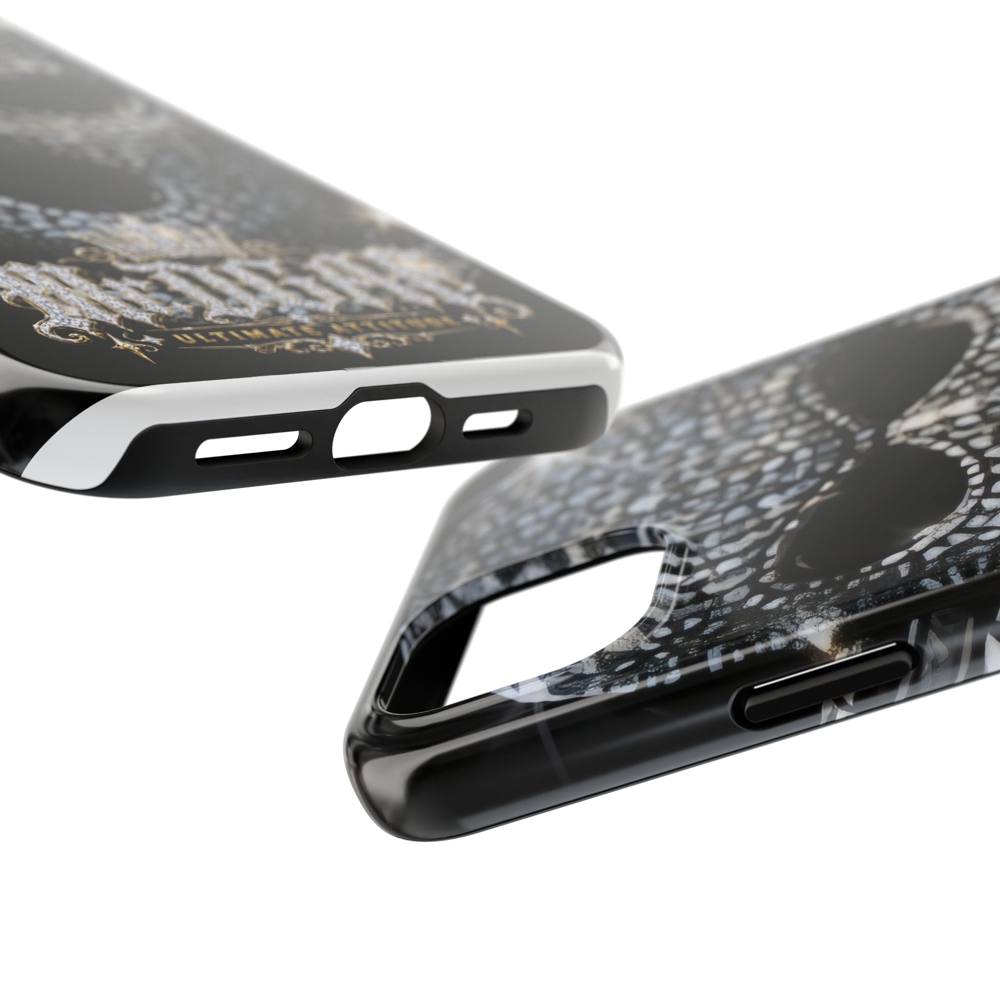 Skull Rhinestone Tough Phone Case — "Outlaw" Ultimate Attitude - mrdgaf.shop