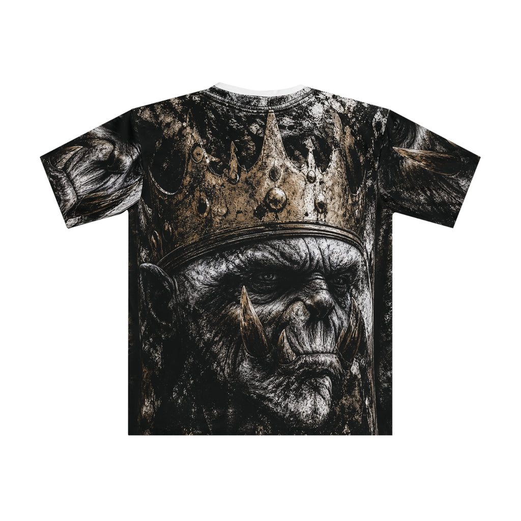 Men's Graphic T-Shirt — 'Mr. Dope' Crowned Gorilla All-Over Print - mrdgaf.shop