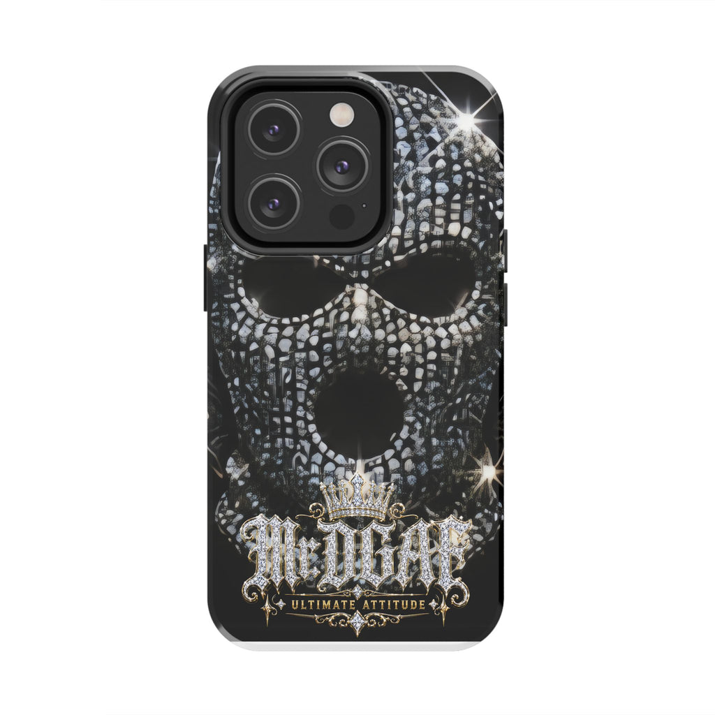 Skull Rhinestone Tough Phone Case — "Outlaw" Ultimate Attitude - mrdgaf.shop
