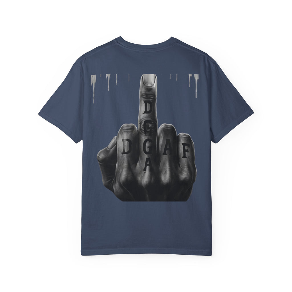 Mr DGAF Graphic T-Shirt — Edgy Middle Finger Streetwear Tee - mrdgaf.shop