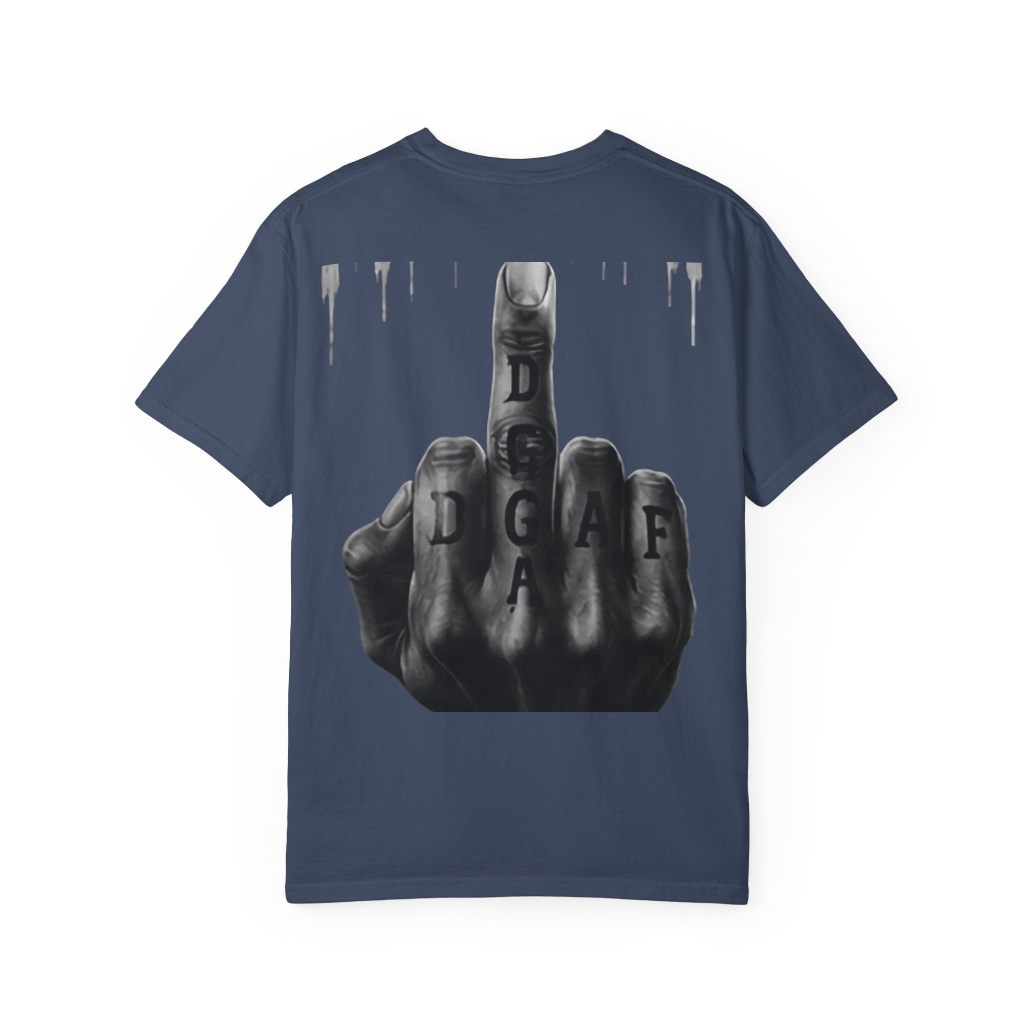 Mr DGAF Graphic T-Shirt — Edgy Middle Finger Streetwear Tee - mrdgaf.shop