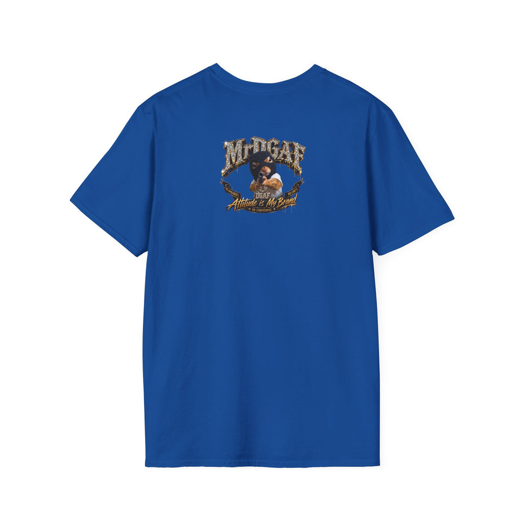 Keep Walking Asshole T-Shirt — Bold Retro Marquee Text Tee