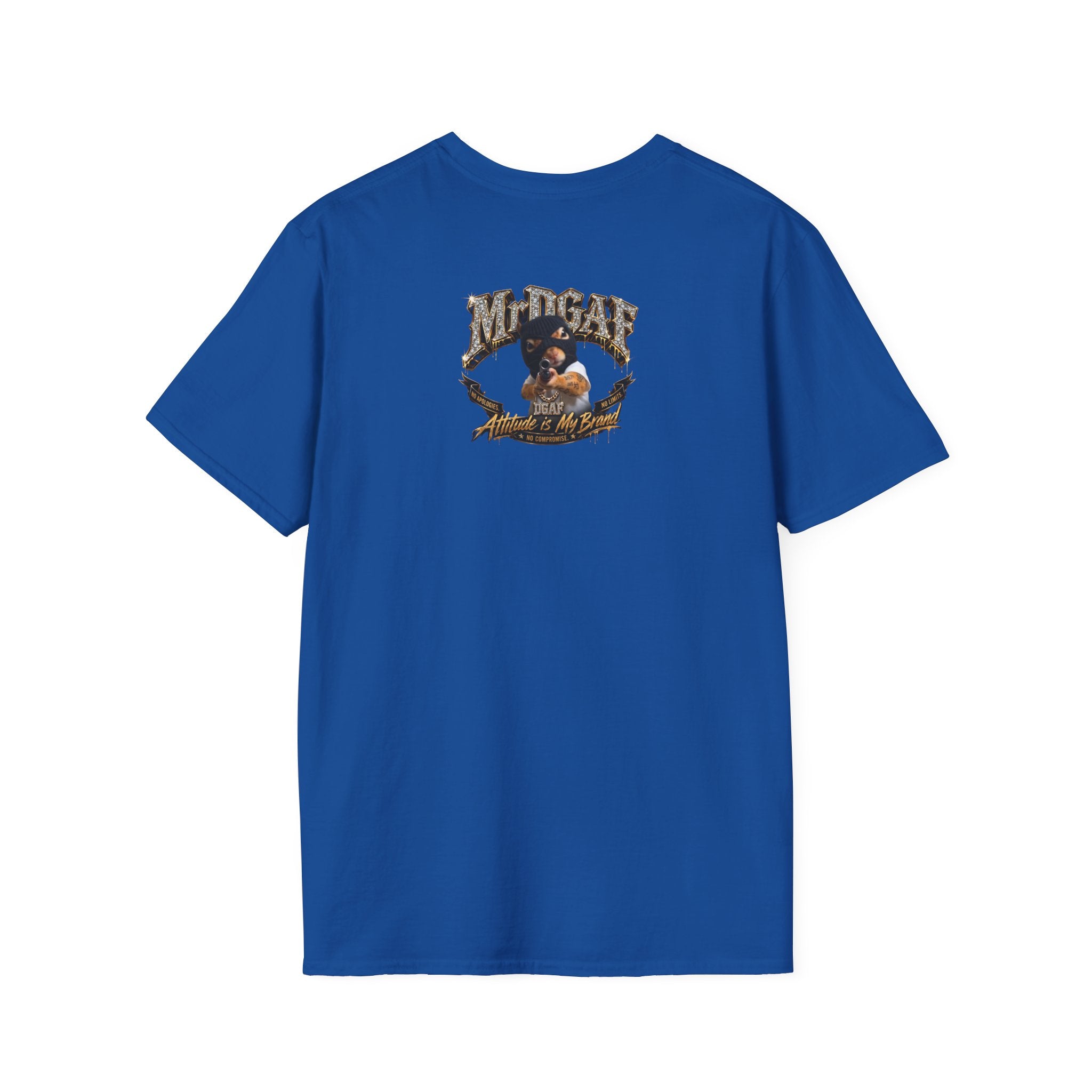 Keep Walking Asshole T-Shirt — Bold Retro Marquee Text Tee
