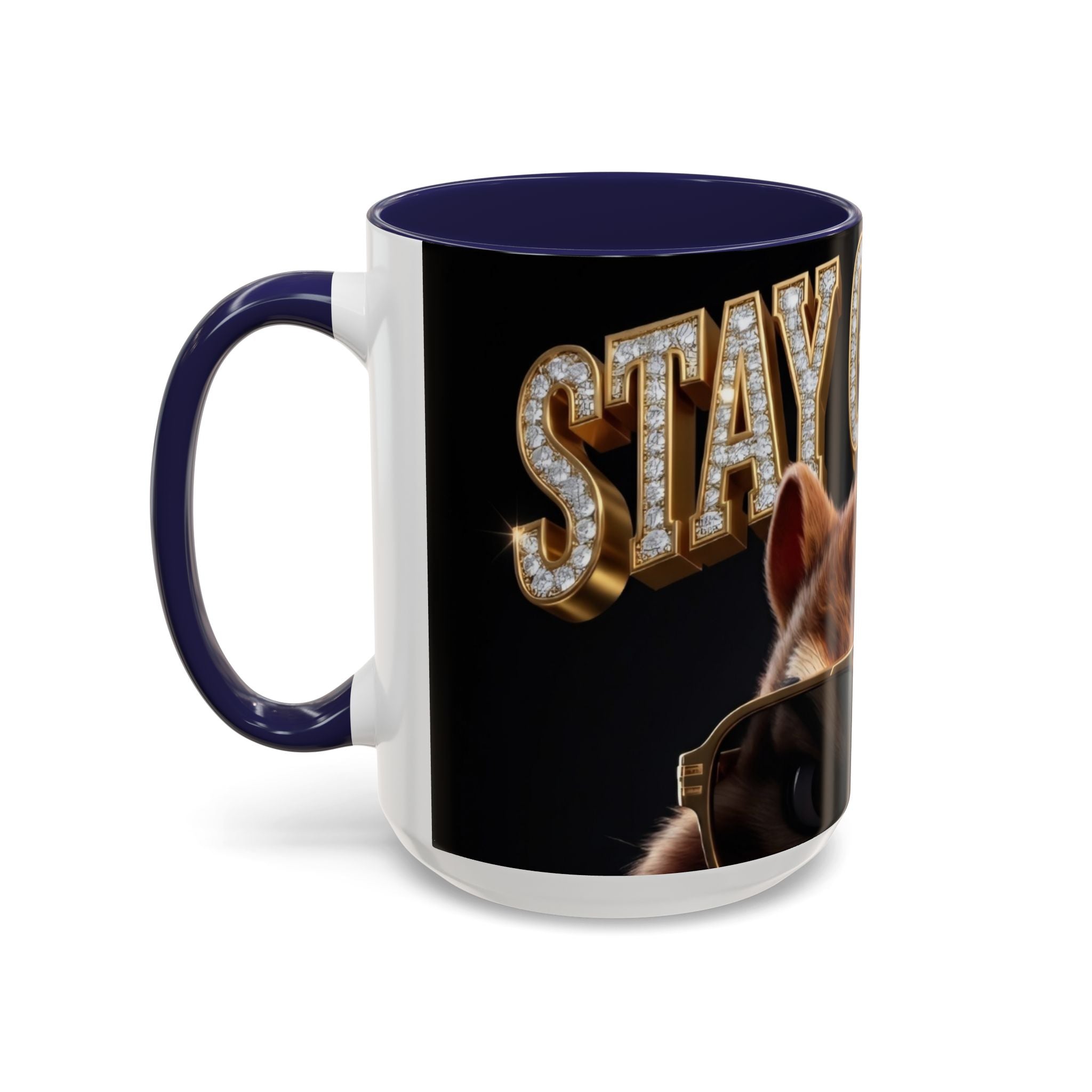 Coffee Mug – "Grumpy" Cool Sunglasses Squirrel Accent Mug (11/15oz)
