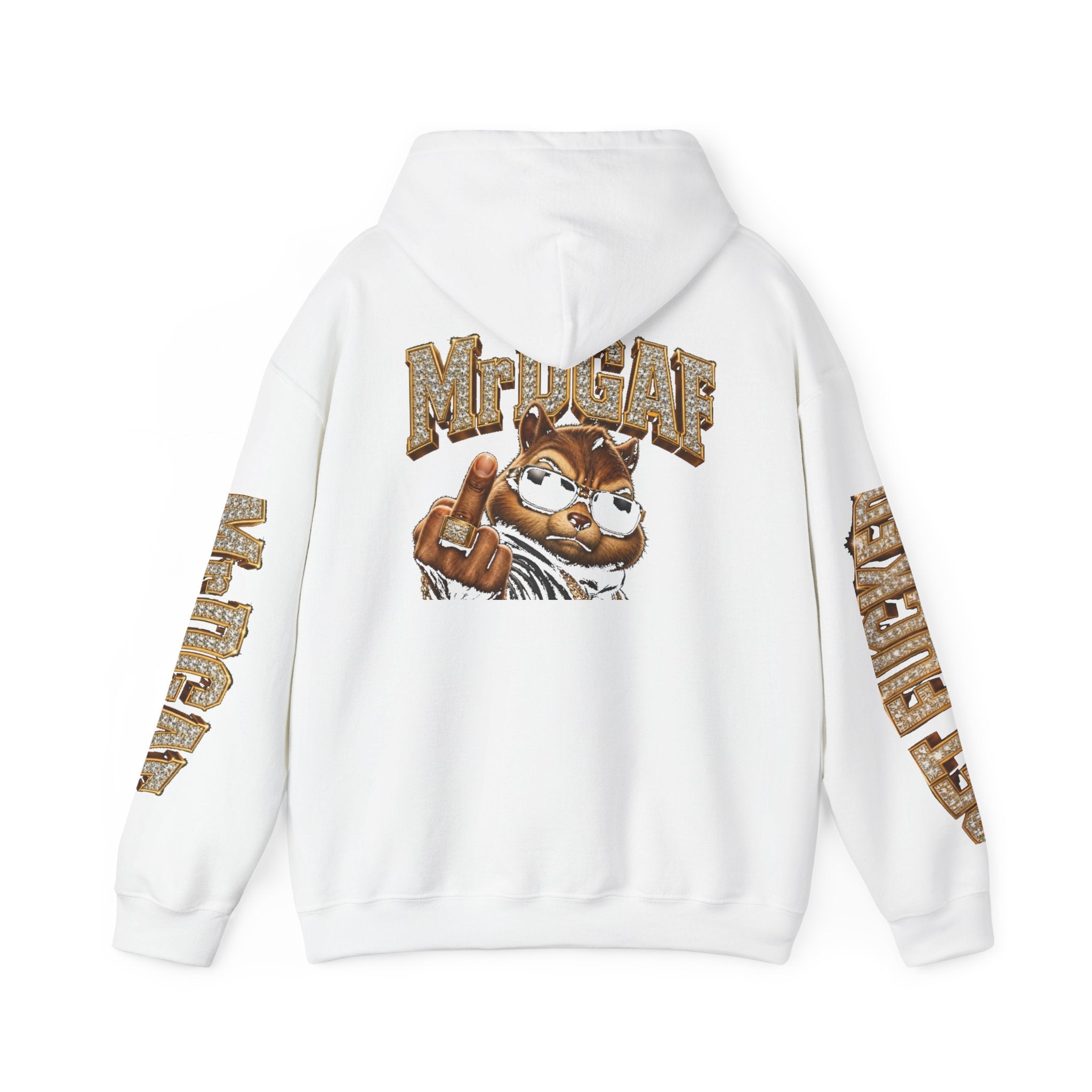 Graphic Hoodie - 'Go Get F***ed' Cartoon Chipmunk Streetwear
