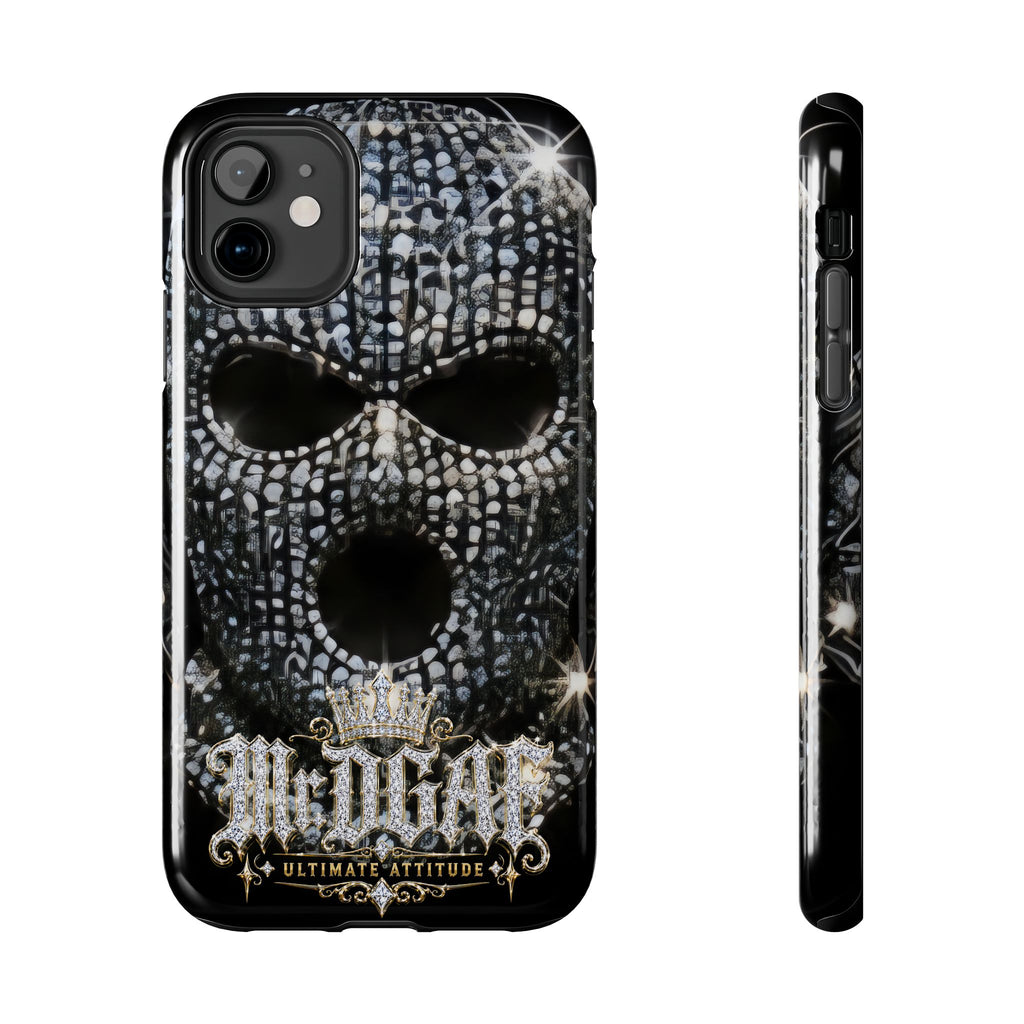 Skull Rhinestone Tough Phone Case — "Outlaw" Ultimate Attitude - mrdgaf.shop