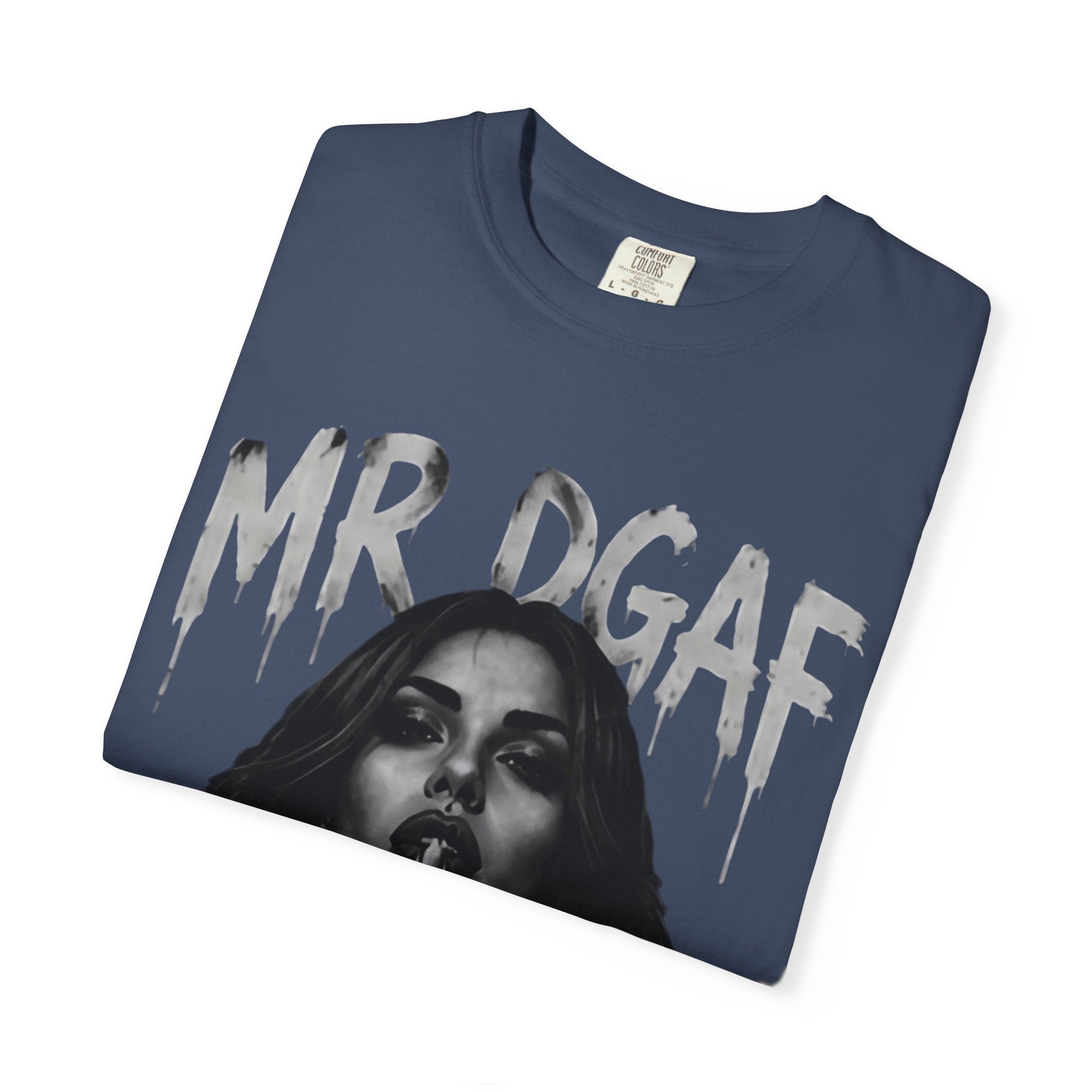 Mr DGAF Graphic T-Shirt — Edgy Middle Finger Streetwear Tee - mrdgaf.shop