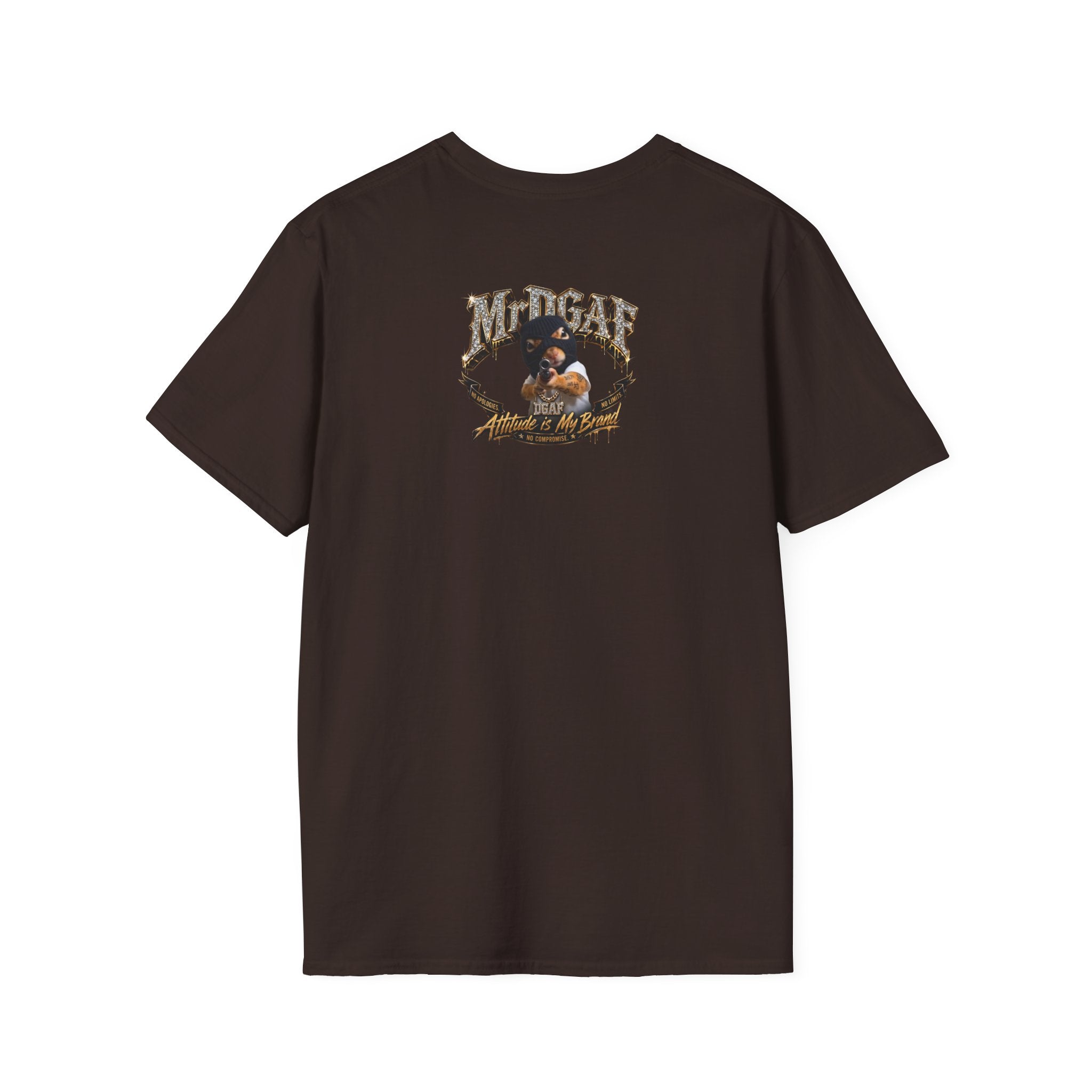 Keep Walking Asshole T-Shirt — Bold Retro Marquee Text Tee