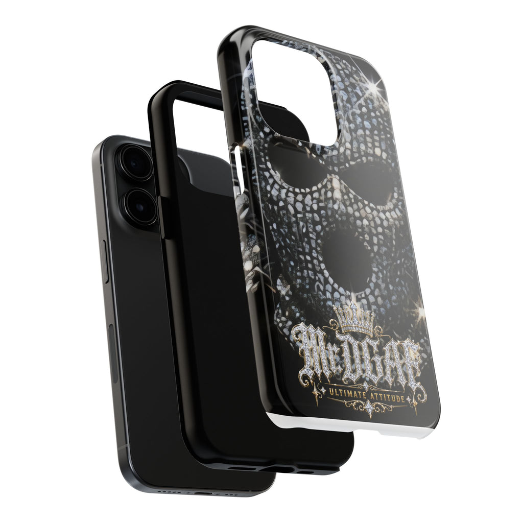 Skull Rhinestone Tough Phone Case — "Outlaw" Ultimate Attitude - mrdgaf.shop