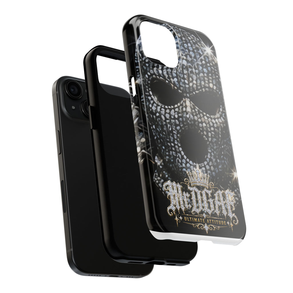 Skull Rhinestone Tough Phone Case — "Outlaw" Ultimate Attitude - mrdgaf.shop