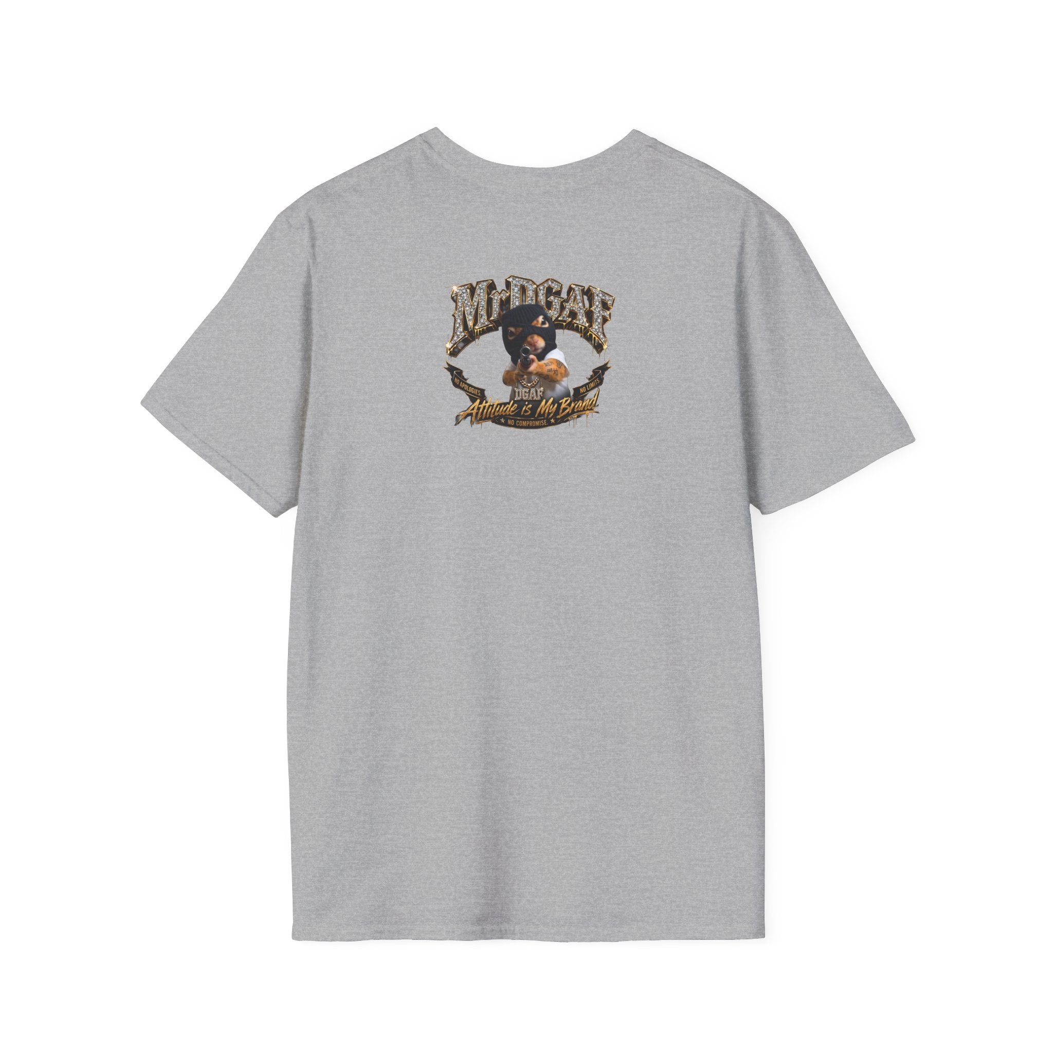 Keep Walking Asshole T-Shirt — Bold Retro Marquee Text Tee
