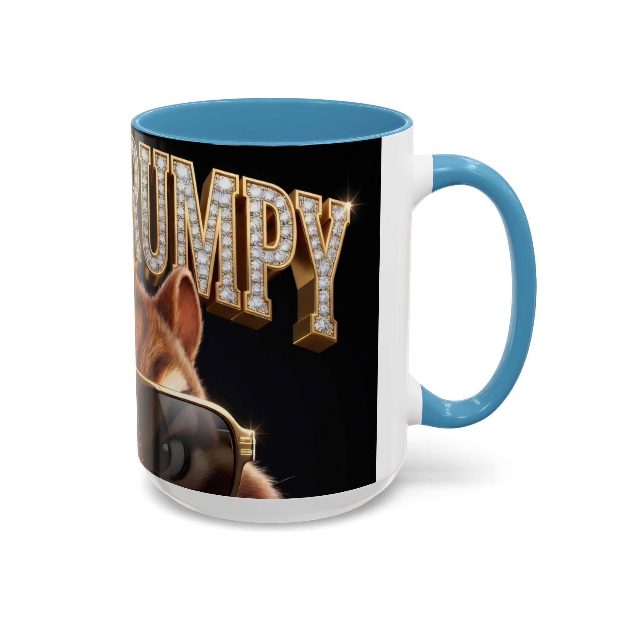 Coffee Mug – "Grumpy" Cool Sunglasses Squirrel Accent Mug (11/15oz)