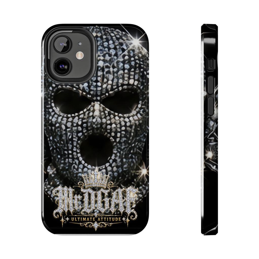 Skull Rhinestone Tough Phone Case — "Outlaw" Ultimate Attitude - mrdgaf.shop