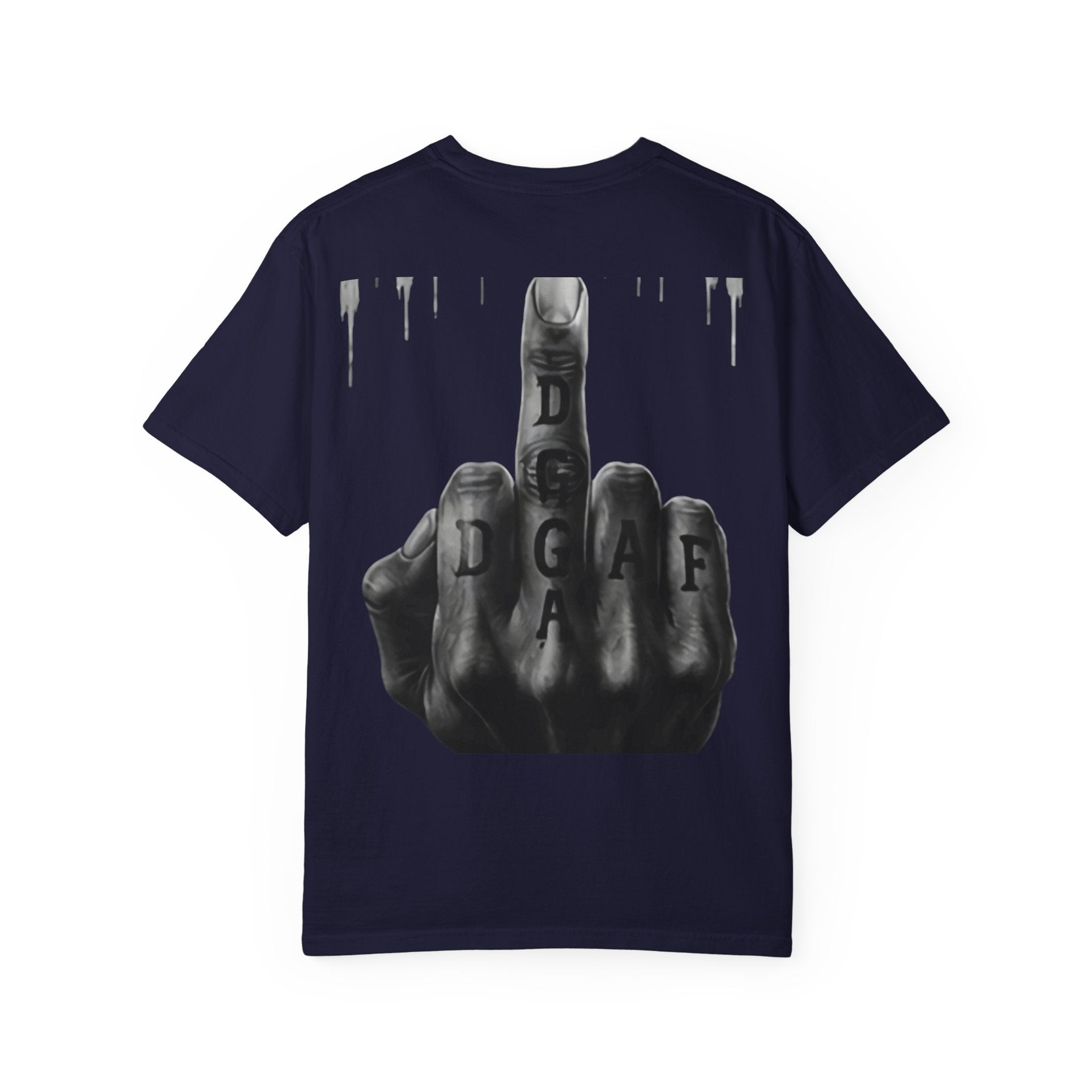 Mr DGAF Graphic T-Shirt — Edgy Middle Finger Streetwear Tee - mrdgaf.shop