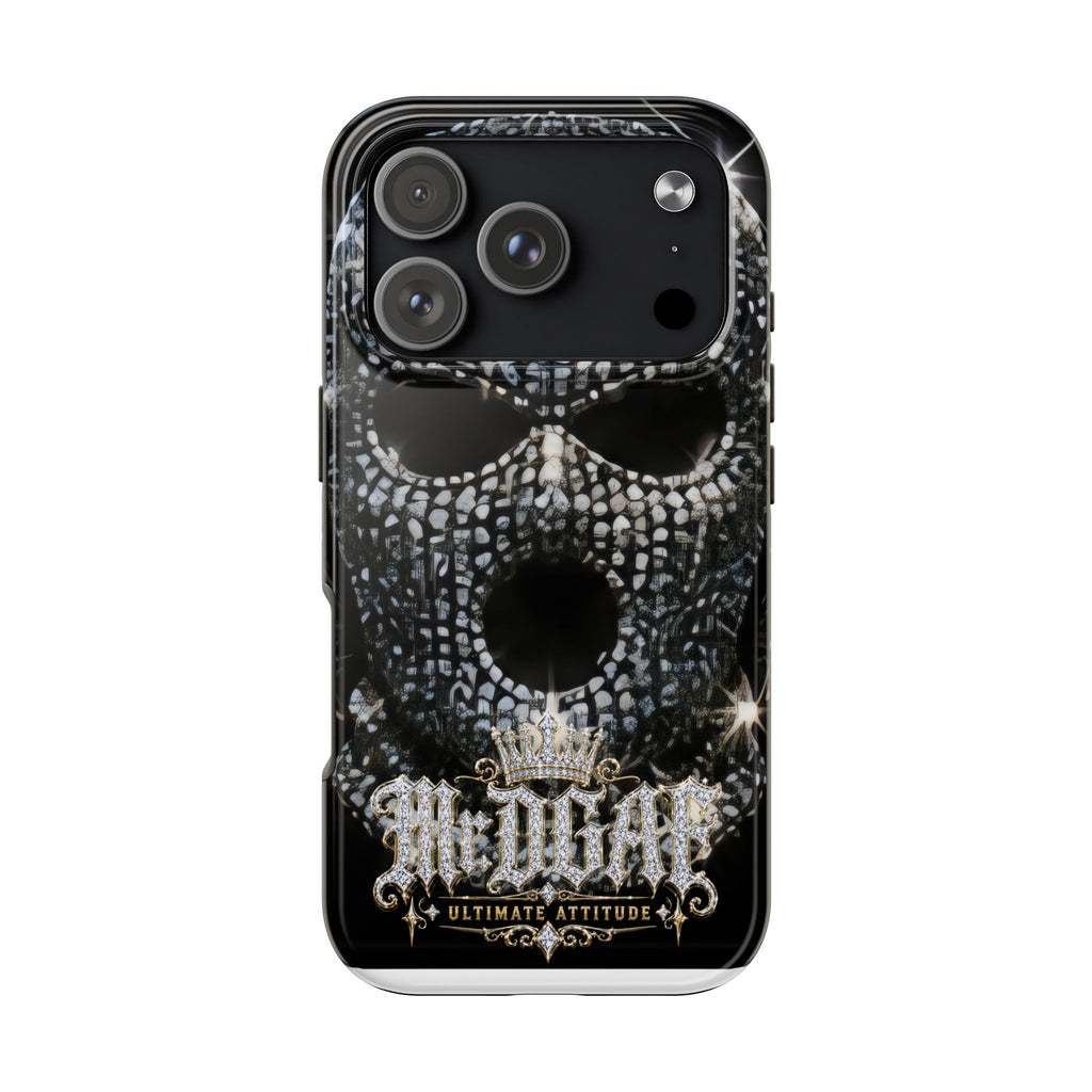 Skull Rhinestone Tough Phone Case — "Outlaw" Ultimate Attitude - mrdgaf.shop