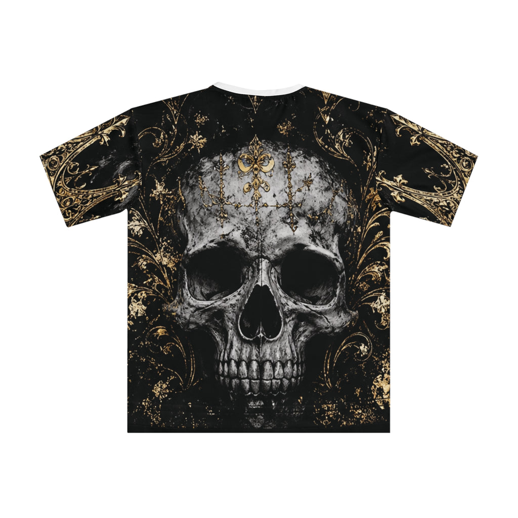 Skull Gothic Tee — "Medusa Ultimate Attitude" All-Over Print T-Shirt - mrdgaf.shop