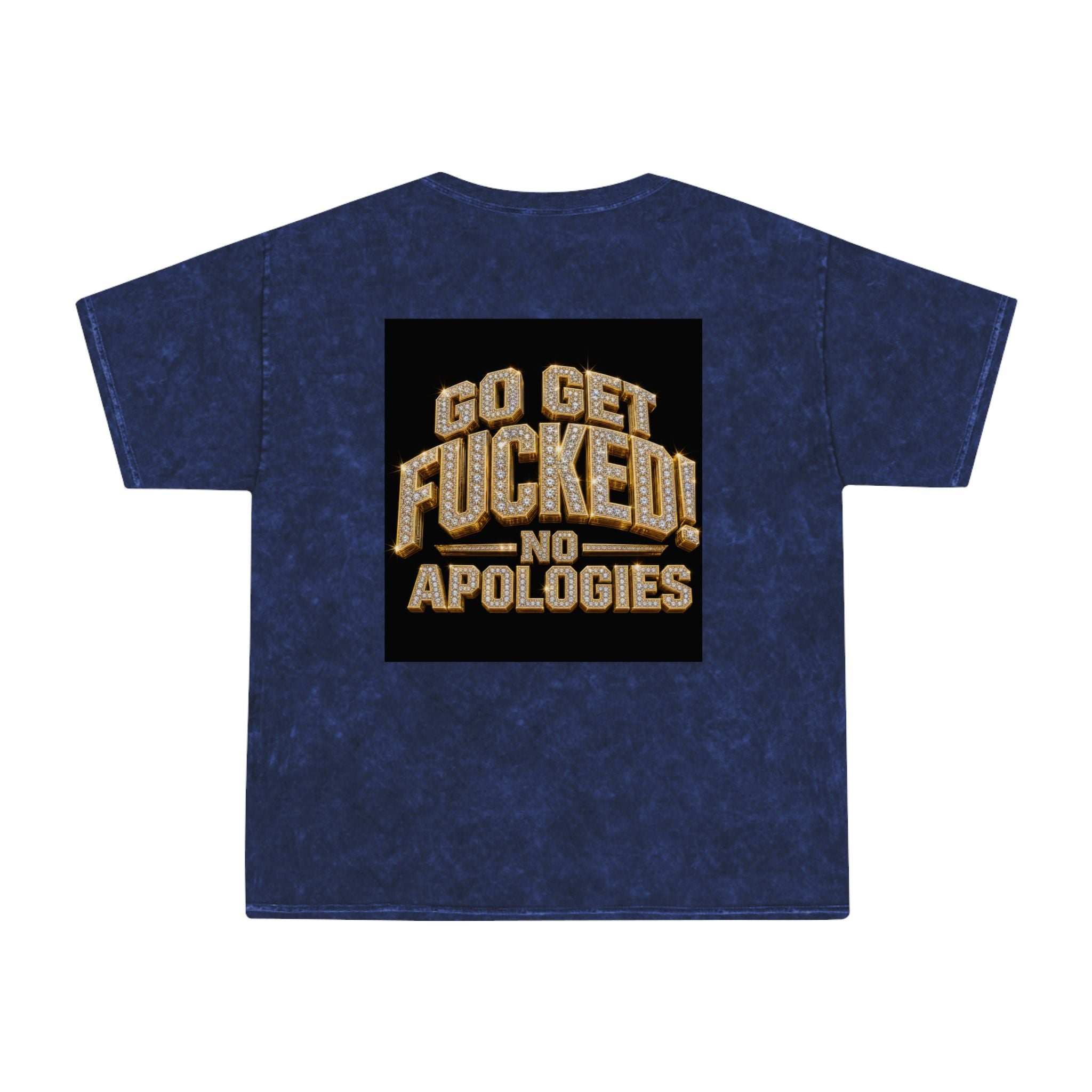 Don't Waste My F*cking Time Mineral Wash T‑Shirt — Bold Graphic Statement Tee