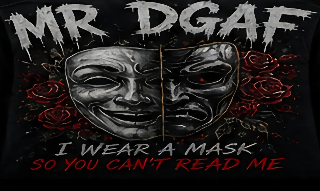Fine Art Poster — 'Loyal to None' Masked Gunman Dark Urban Art Print