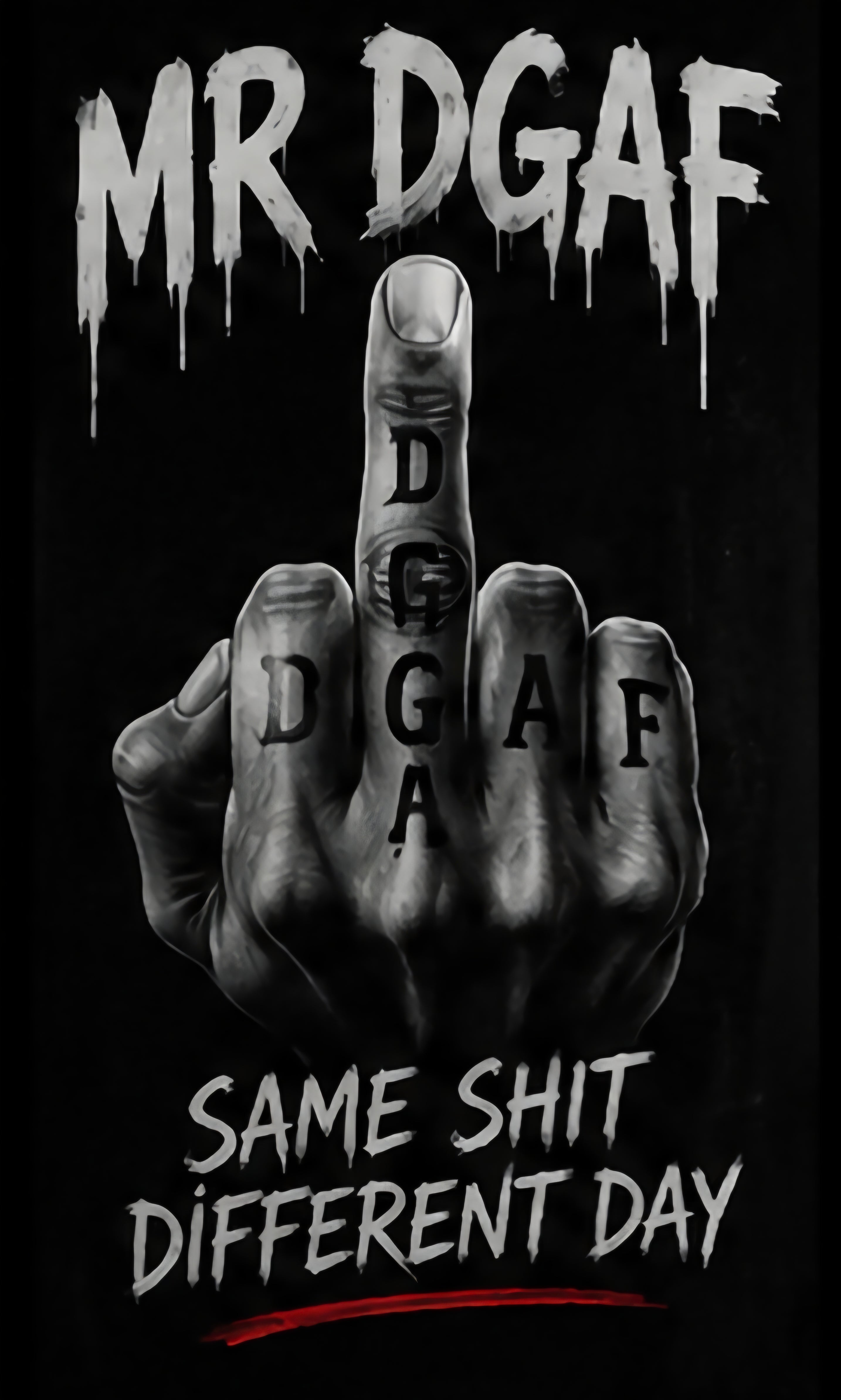 Fine Art Poster — 'Loyal to None' Masked Gunman Dark Urban Art Print