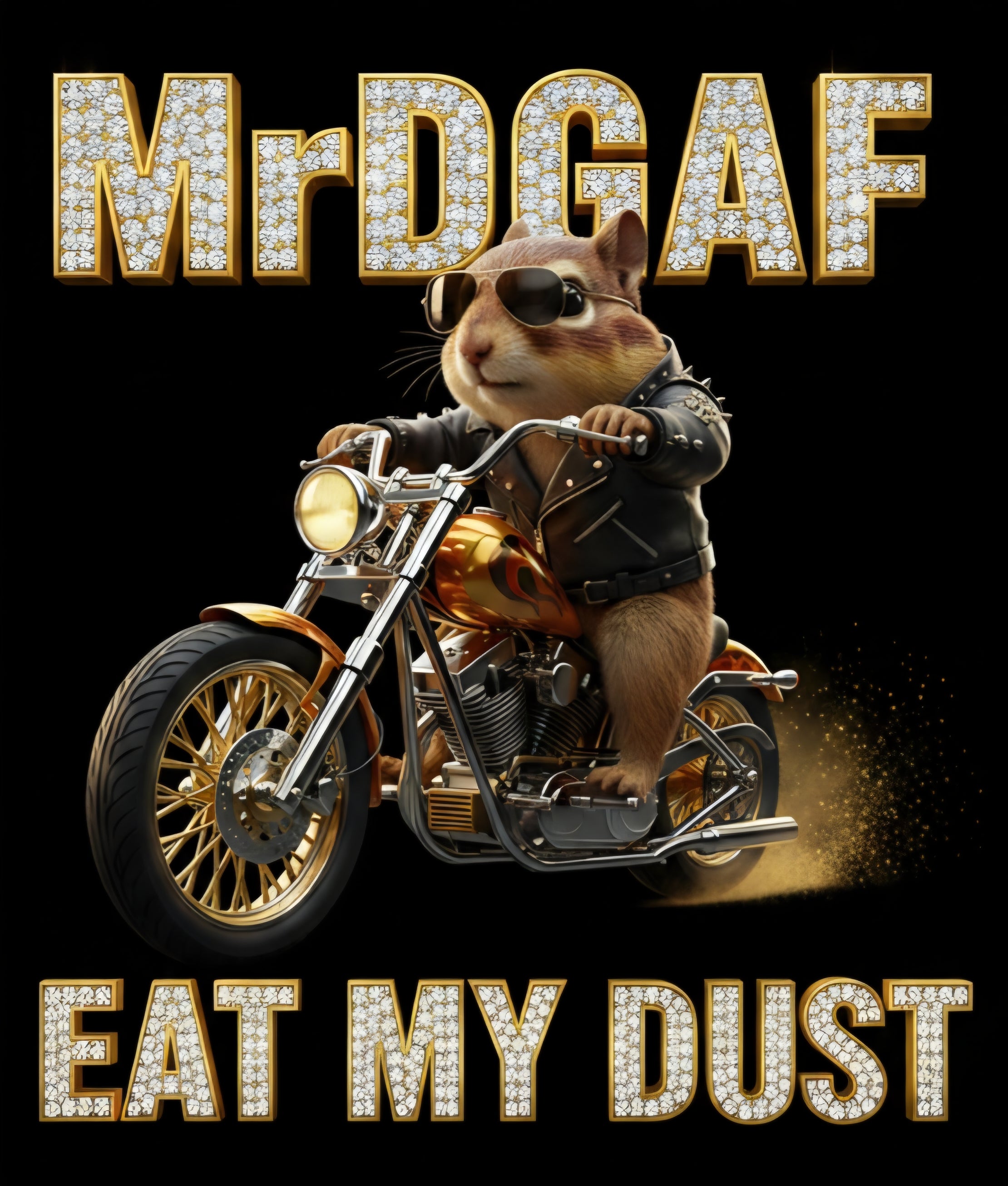 Kids 'McDogga Unstoppable Rebel' Graphic Tee – “Don't Bark At Me”