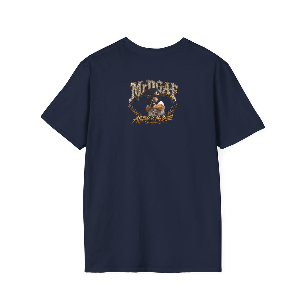 Keep Walking Asshole T-Shirt — Bold Retro Marquee Text Tee