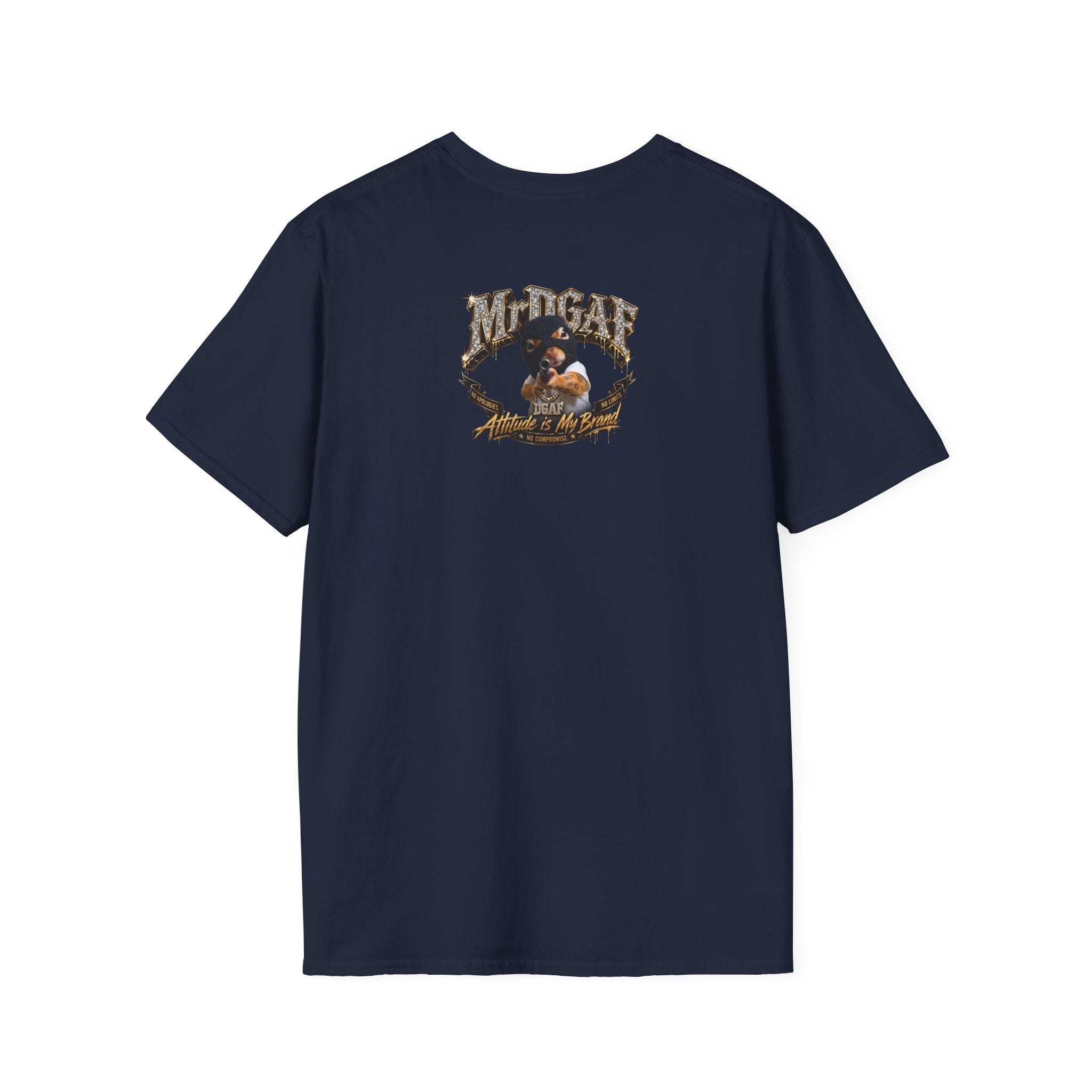 Keep Walking Asshole T-Shirt — Bold Retro Marquee Text Tee