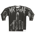 Middle Finger DGAF Sweatshirt – Bold Grunge Statement Pullover