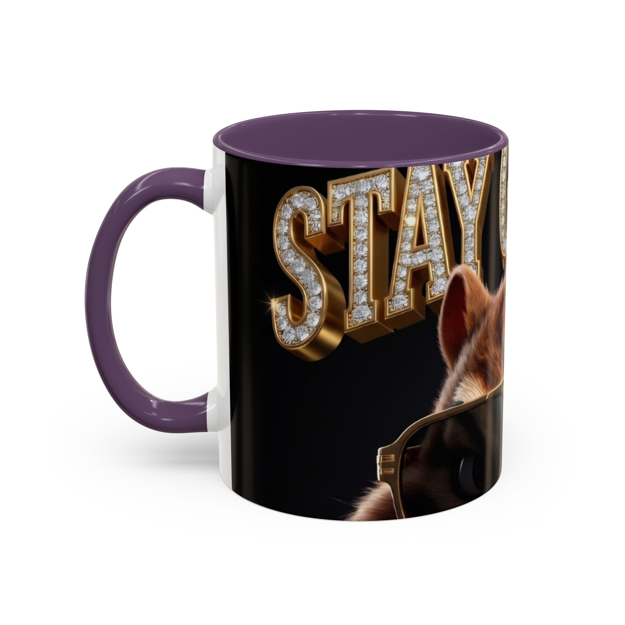 Coffee Mug – "Grumpy" Cool Sunglasses Squirrel Accent Mug (11/15oz)