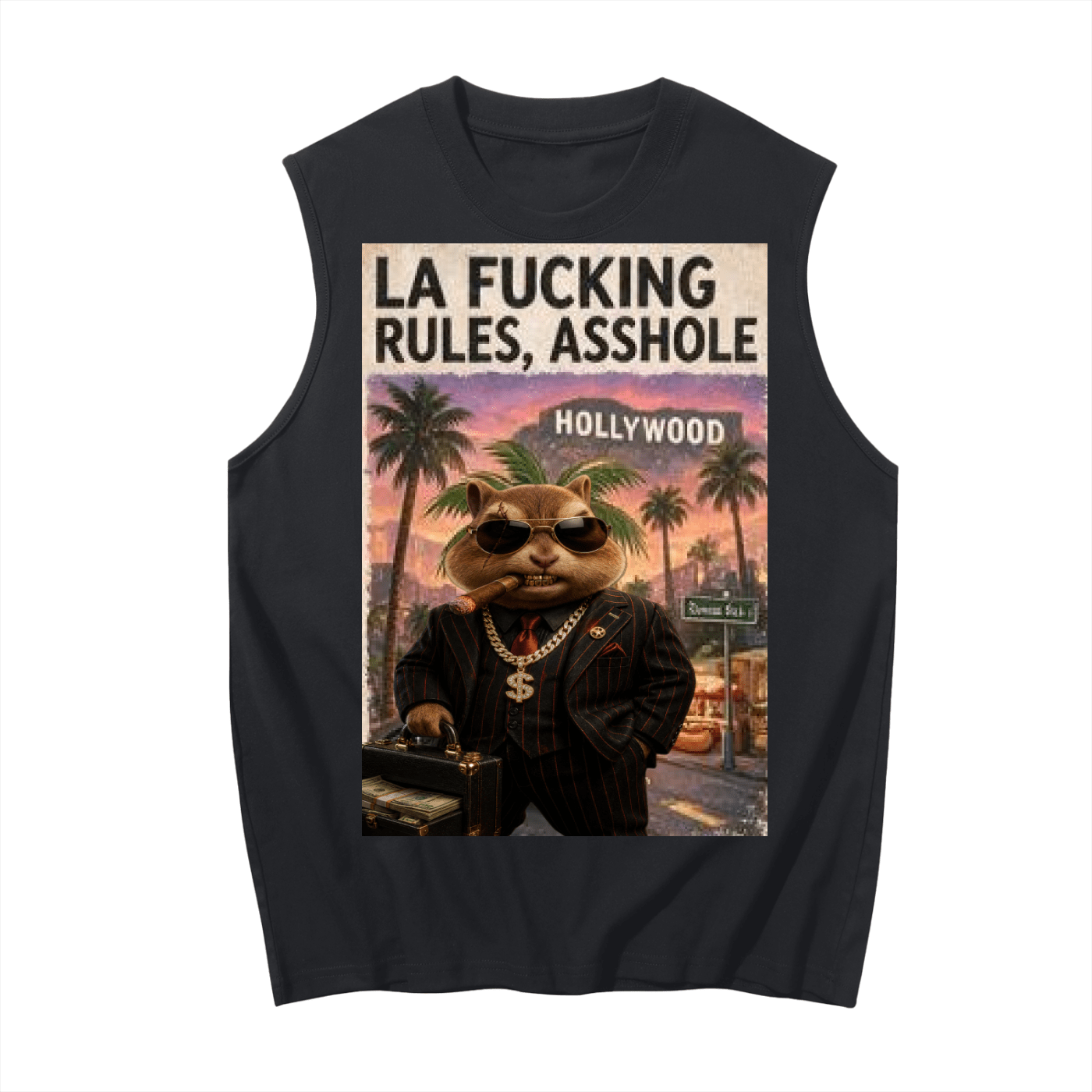 Men's Sleeveless Cotton Tank Top - mrdgaf.shop