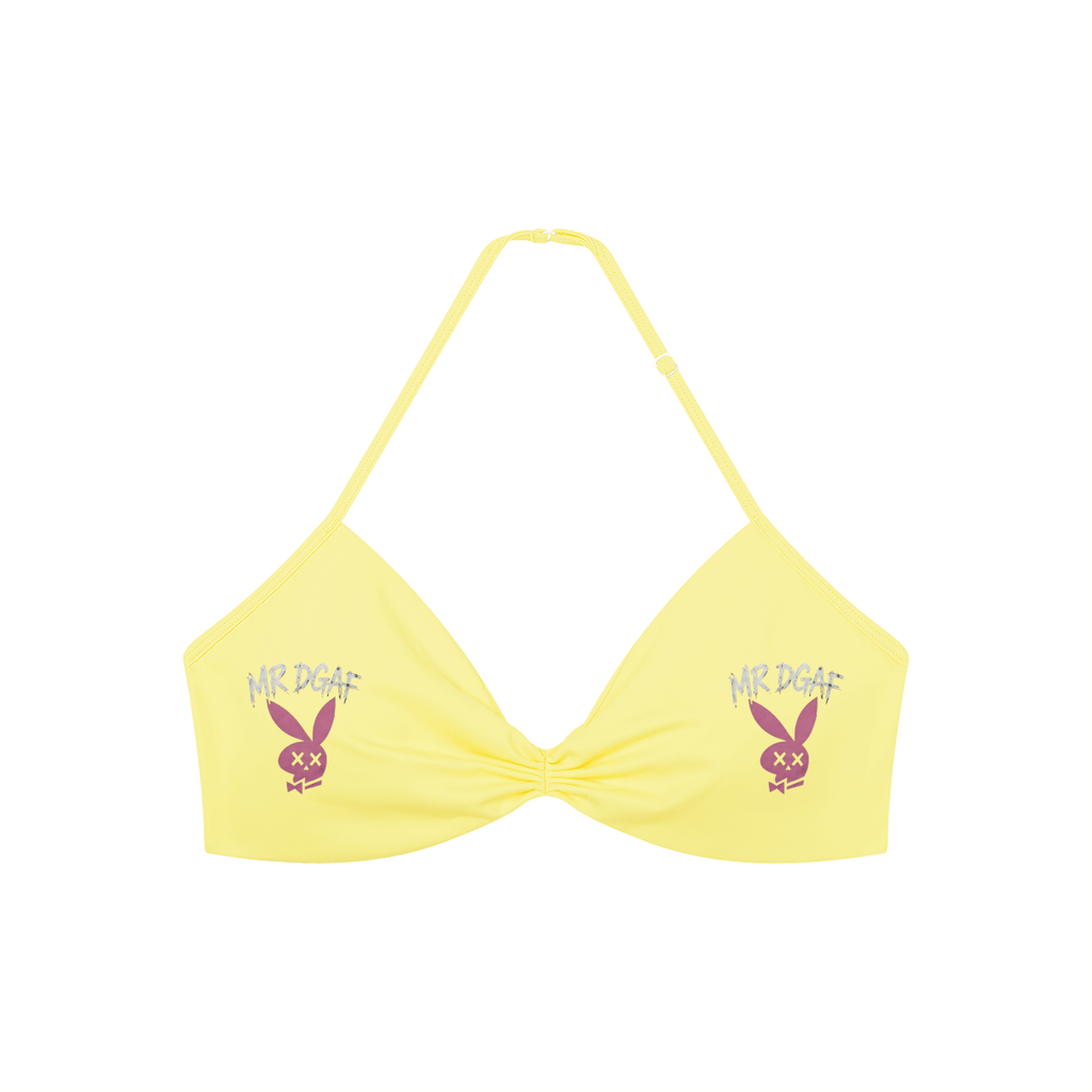 Women’s Ruched Halter-Neck Sports Bra - mrdgaf.shop
