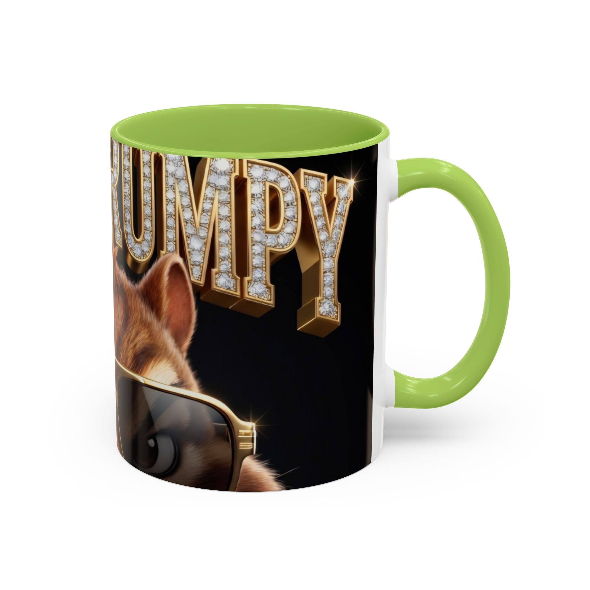 Coffee Mug – "Grumpy" Cool Sunglasses Squirrel Accent Mug (11/15oz)