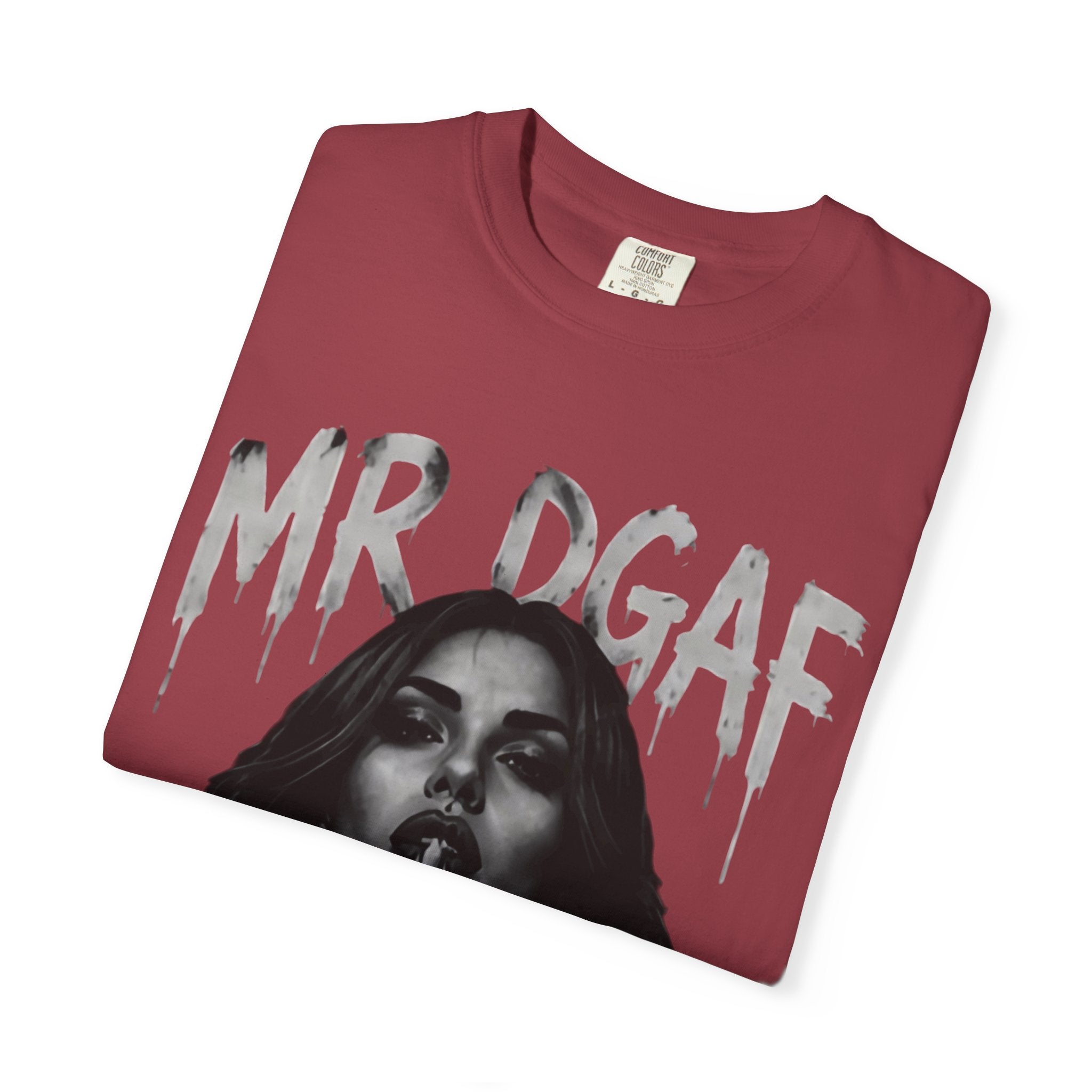 Mr DGAF Graphic T-Shirt — Edgy Middle Finger Streetwear Tee - mrdgaf.shop