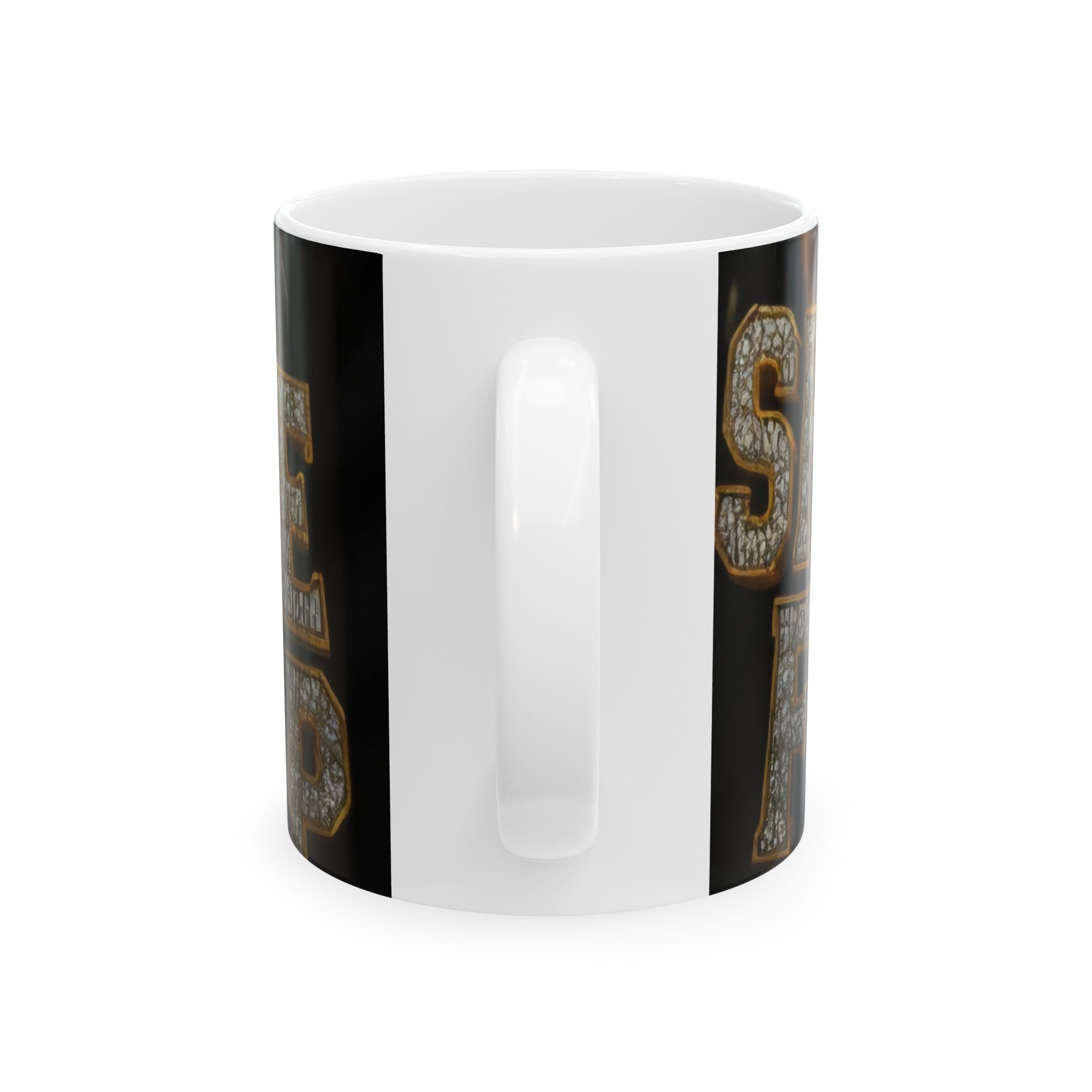 Ceramic Mug — “Butt Looks Good” Bling Text Coffee Mug (11oz, 15oz)