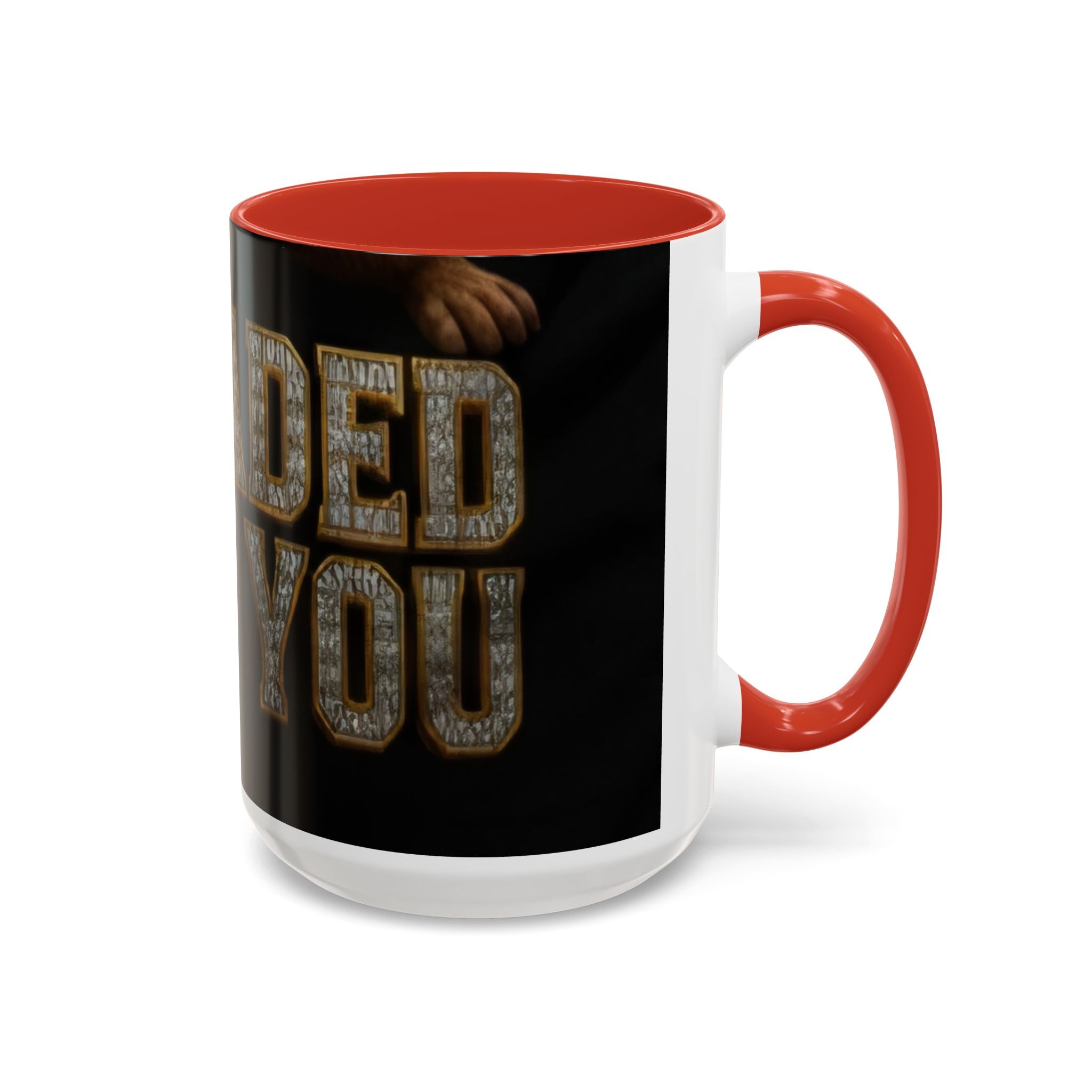 Accent Coffee Mug - 'I Graduated From You' Sparkle Lettering Graduation Gift