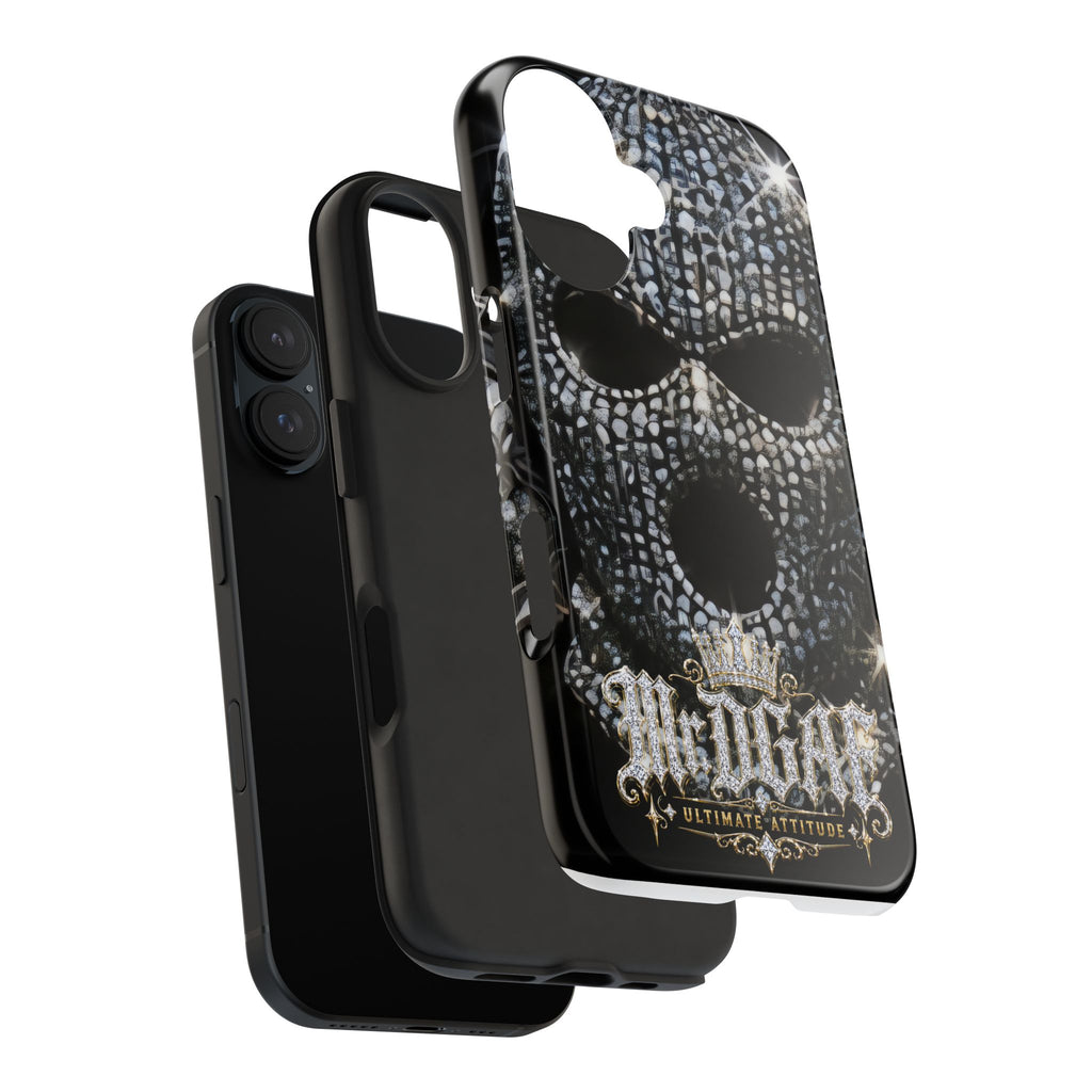 Skull Rhinestone Tough Phone Case — "Outlaw" Ultimate Attitude - mrdgaf.shop