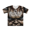 Men's Graphic T-Shirt — 'Mr. Dead' Creepy Doll Face All-Over Print - mrdgaf.shop