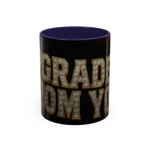 Accent Coffee Mug - 'I Graduated From You' Sparkle Lettering Graduation Gift