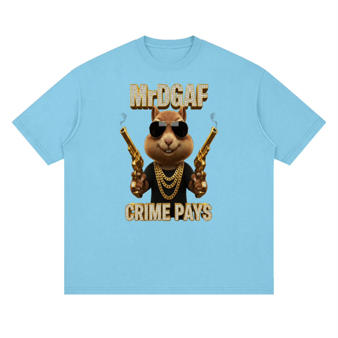 Crime Pays Graphic Tee — Mr. DGAF Dark Streetwear - mrdgaf.shop